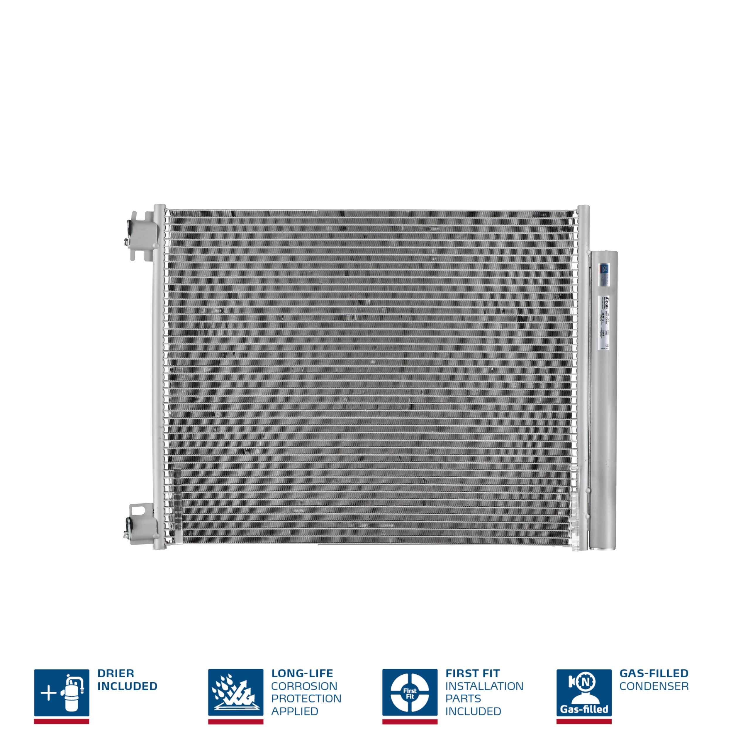Condenser, air conditioning - 941060 NISSENS