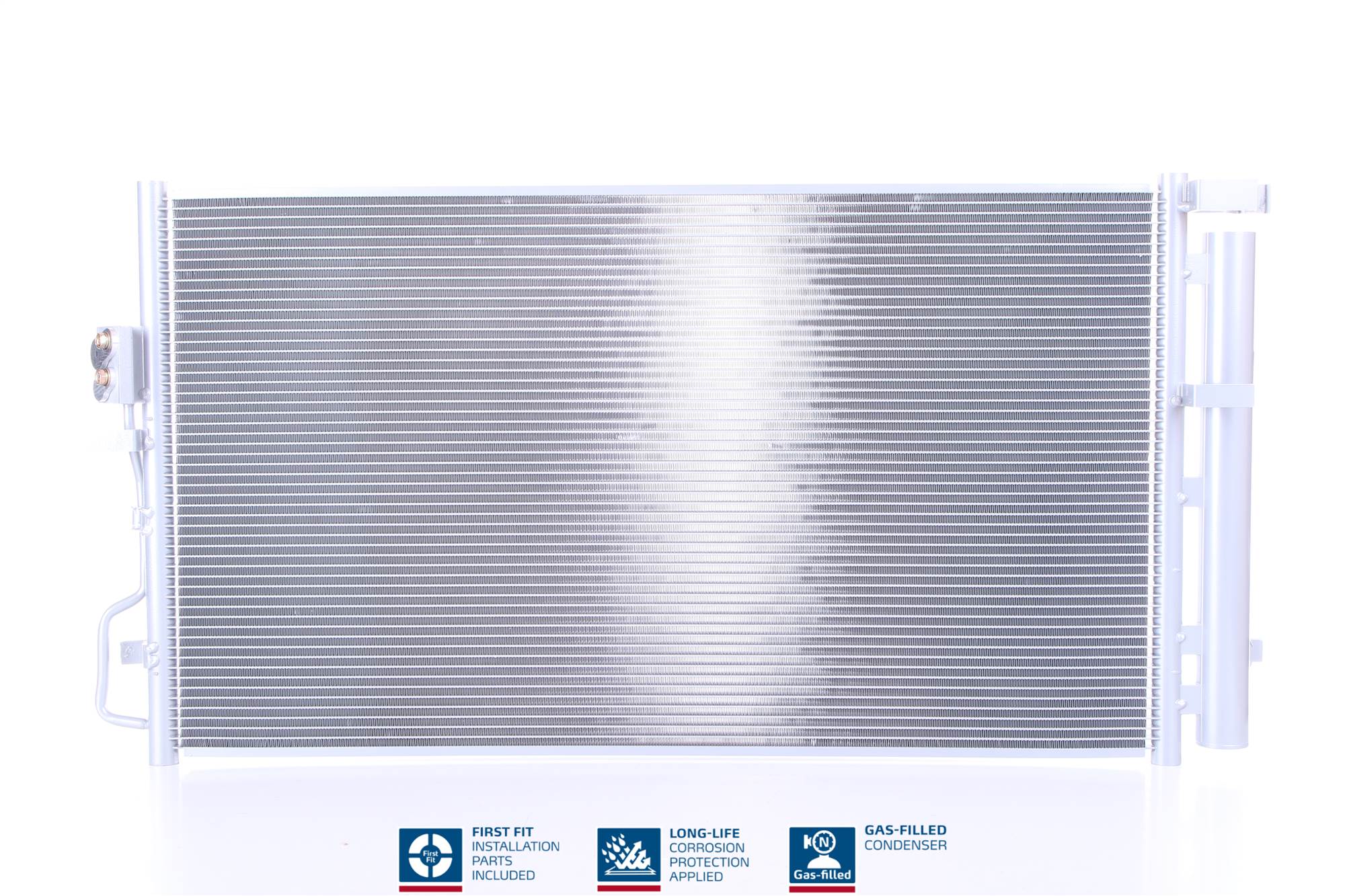 Condenser, air conditioning - 941063 NISSENS