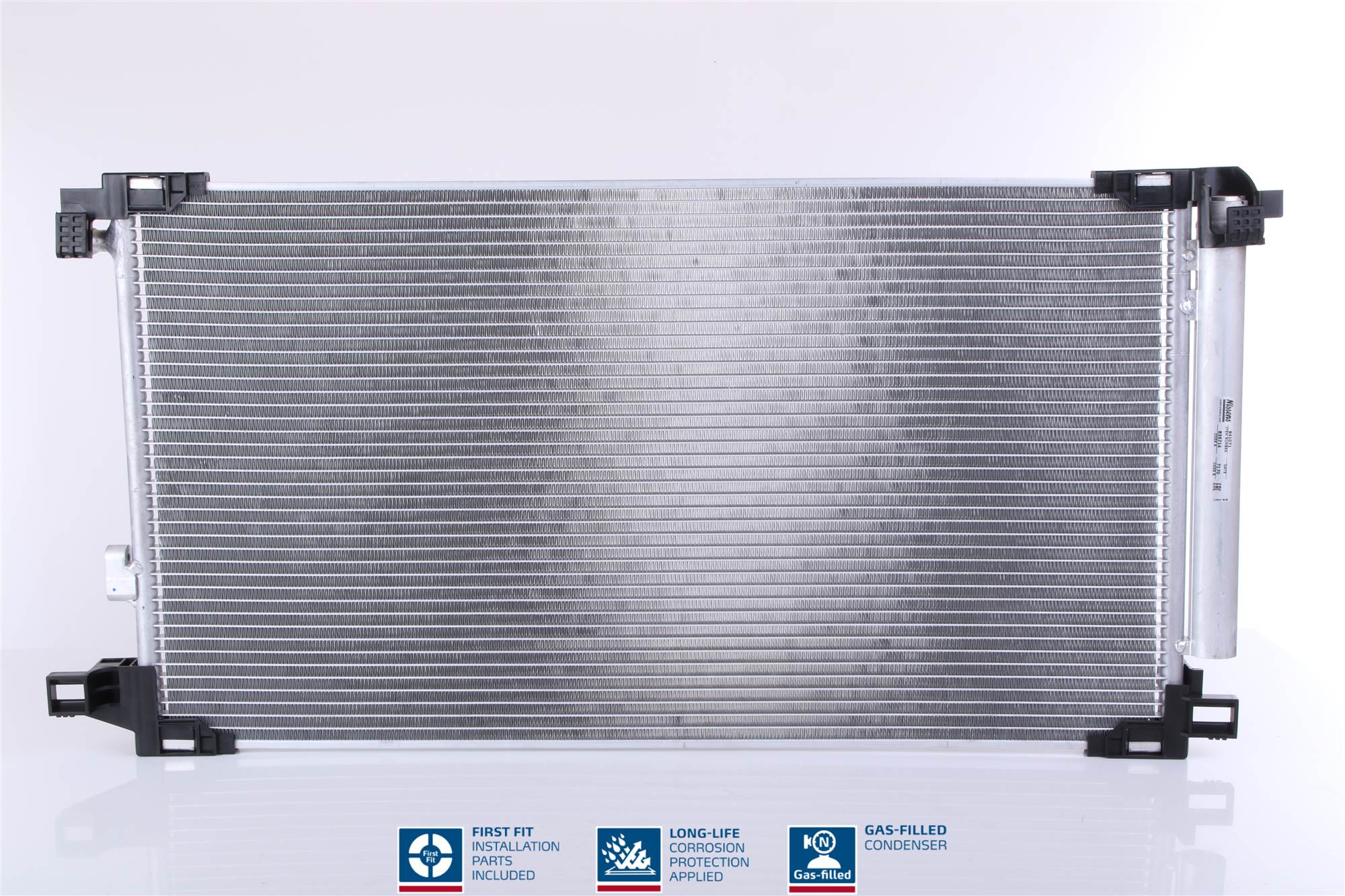 Condenser, air conditioning - 941071 NISSENS