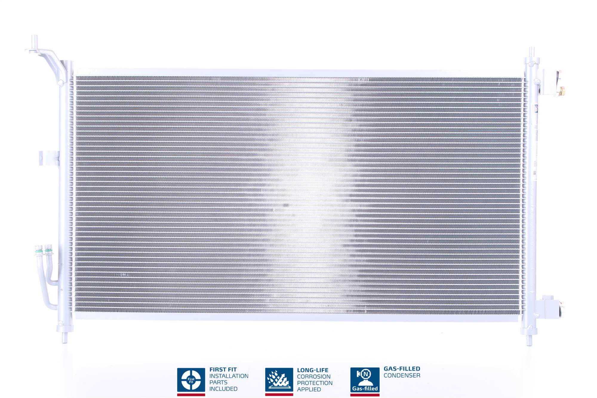 Condenser, air conditioning - 941074 NISSENS