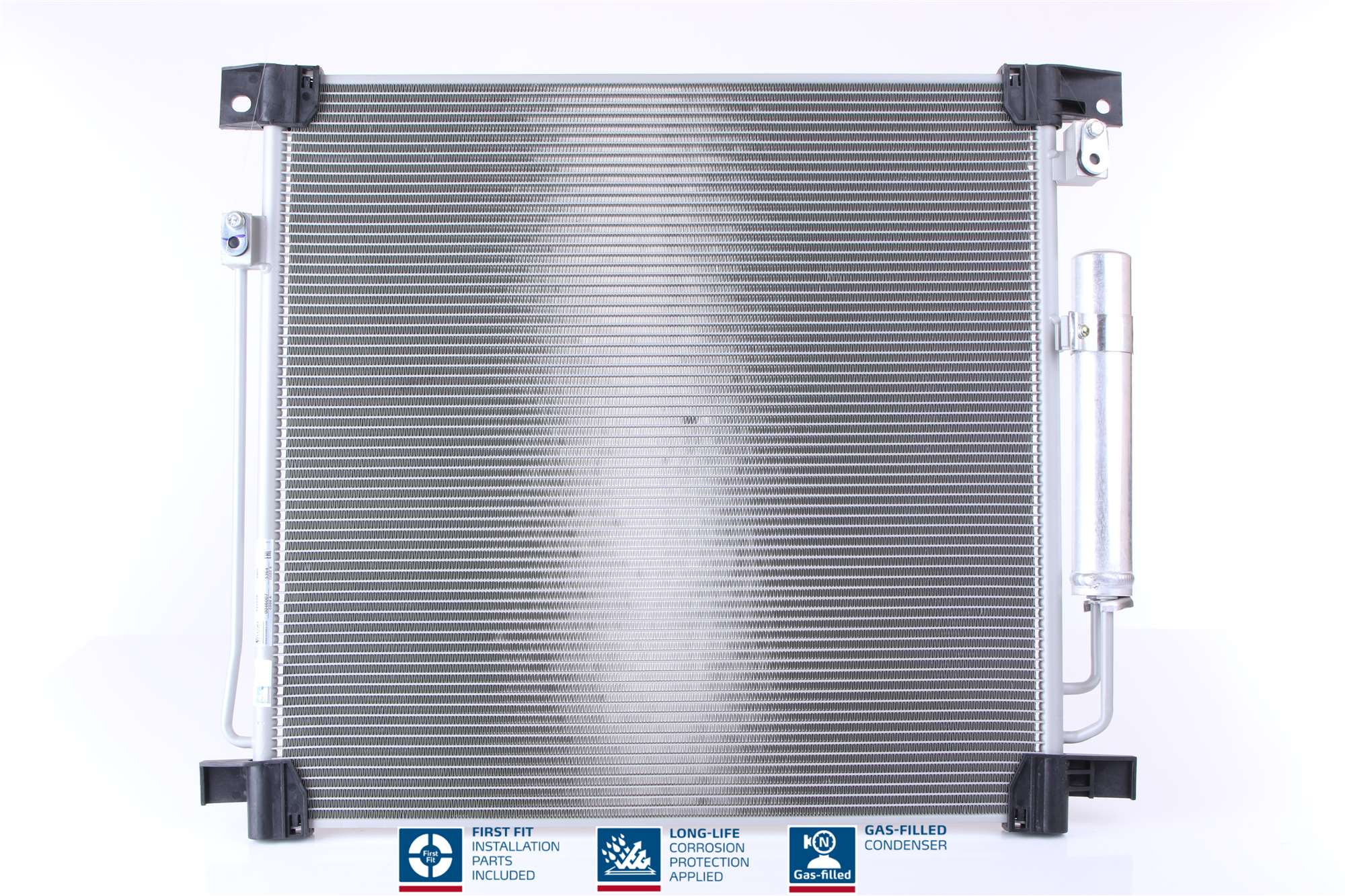 Condenser, air conditioning - 941078 NISSENS