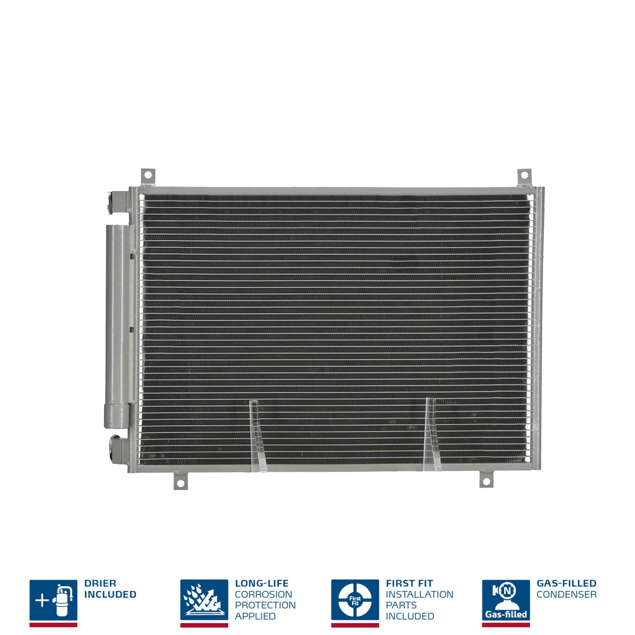 Condensatore, Climatizzatore - 941106 NISSENS