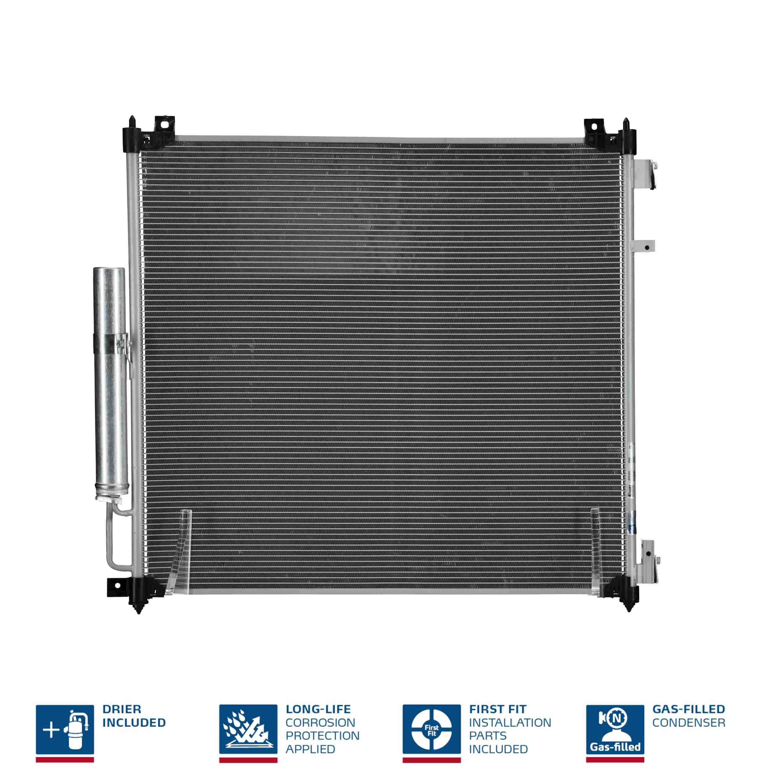 Condenser, air conditioning - 941164 NISSENS