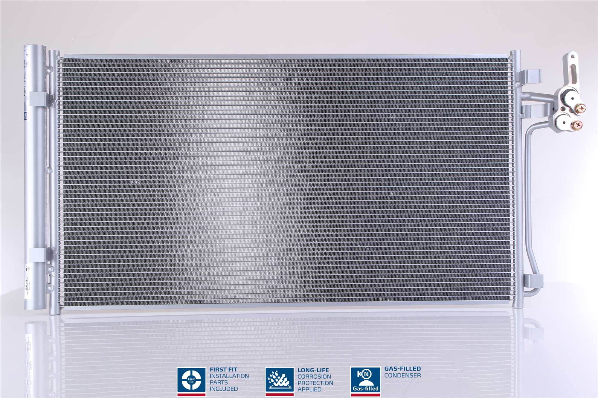 Condenser, air conditioning - 941175 NISSENS