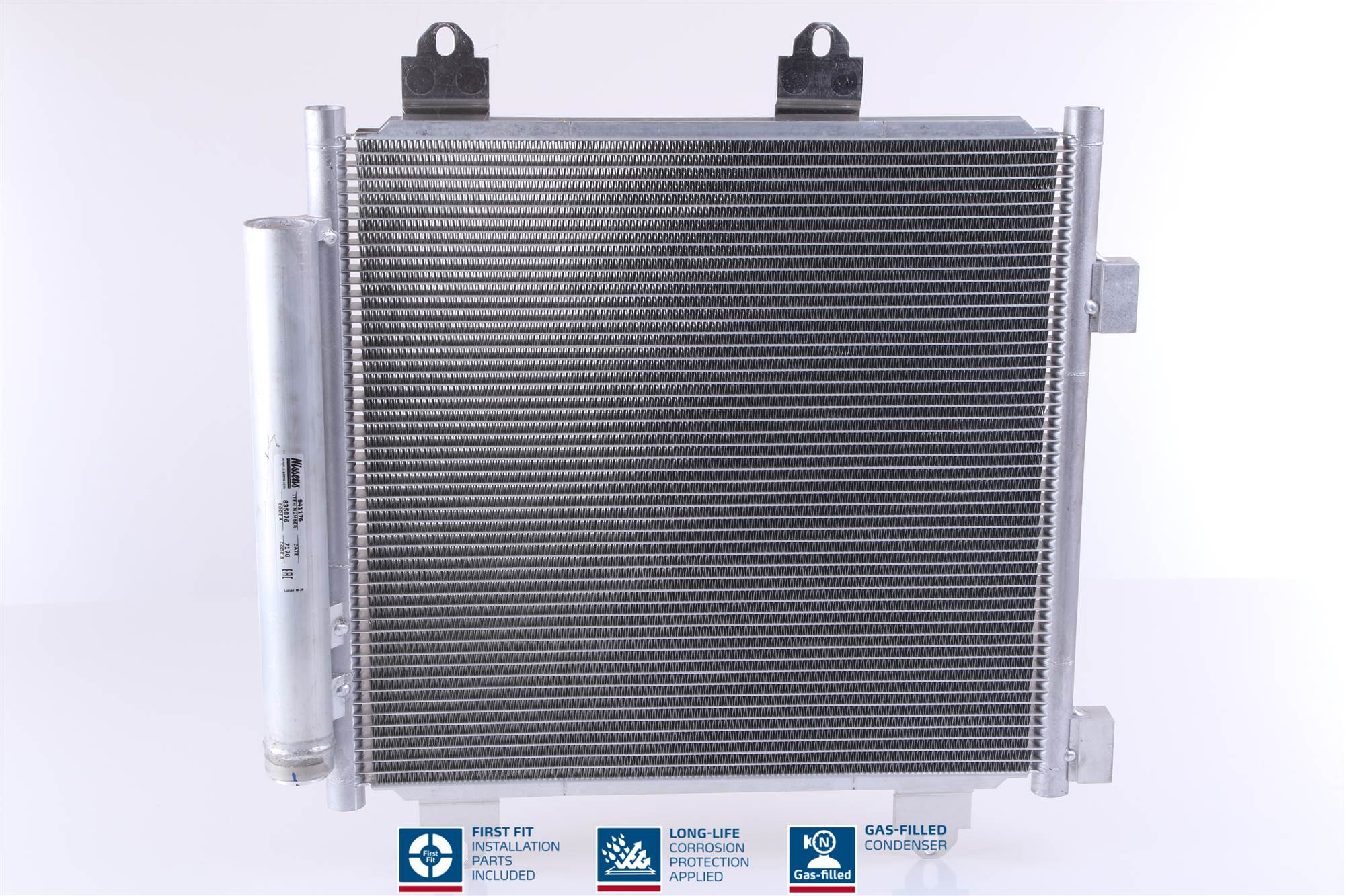 Condenser, air conditioning - 941176 NISSENS