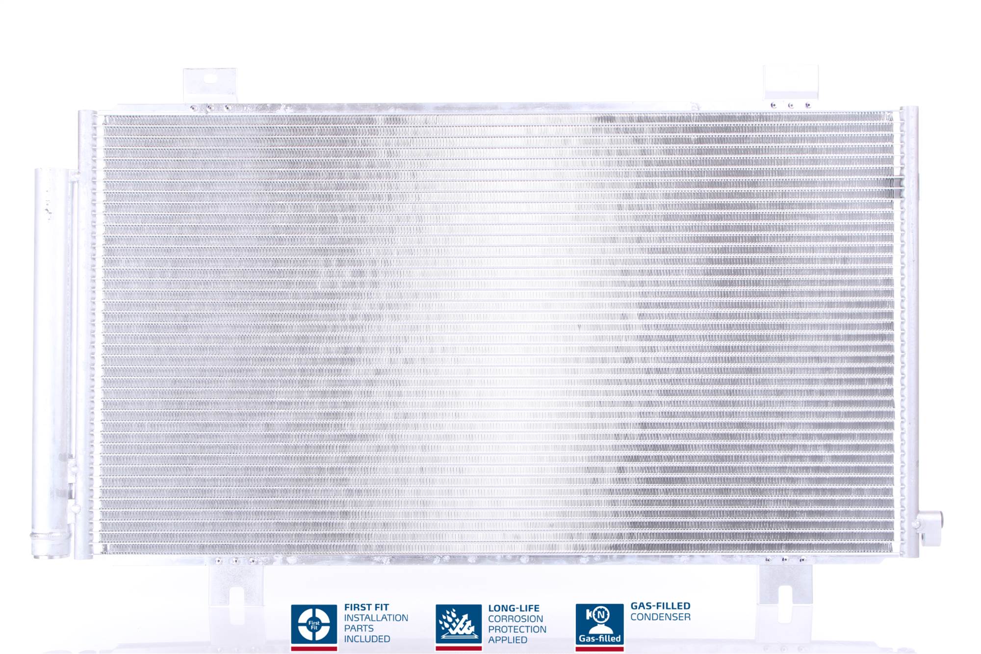 Condenser, air conditioning - 941180 NISSENS
