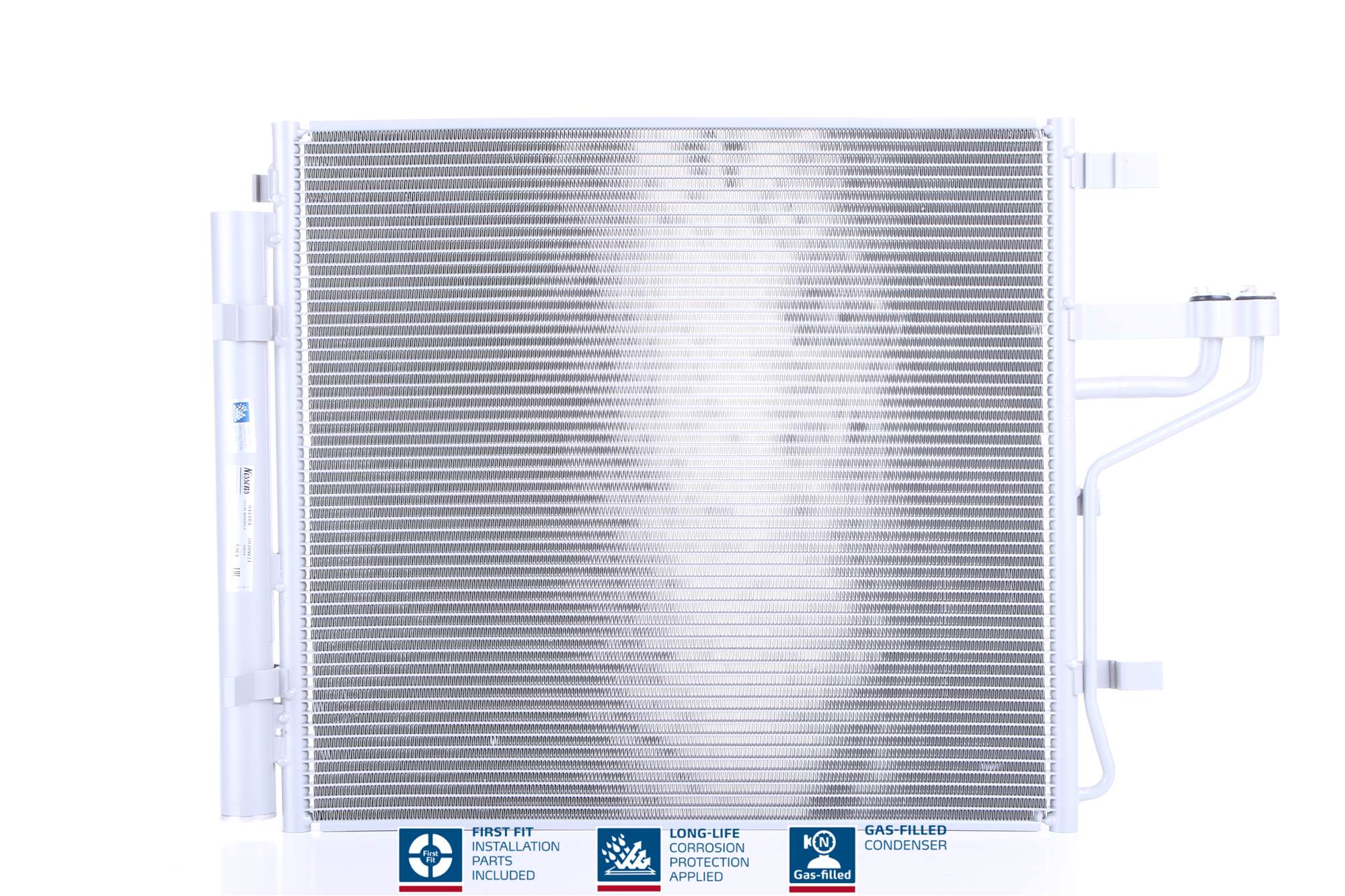 Condenser, air conditioning - 941184 NISSENS