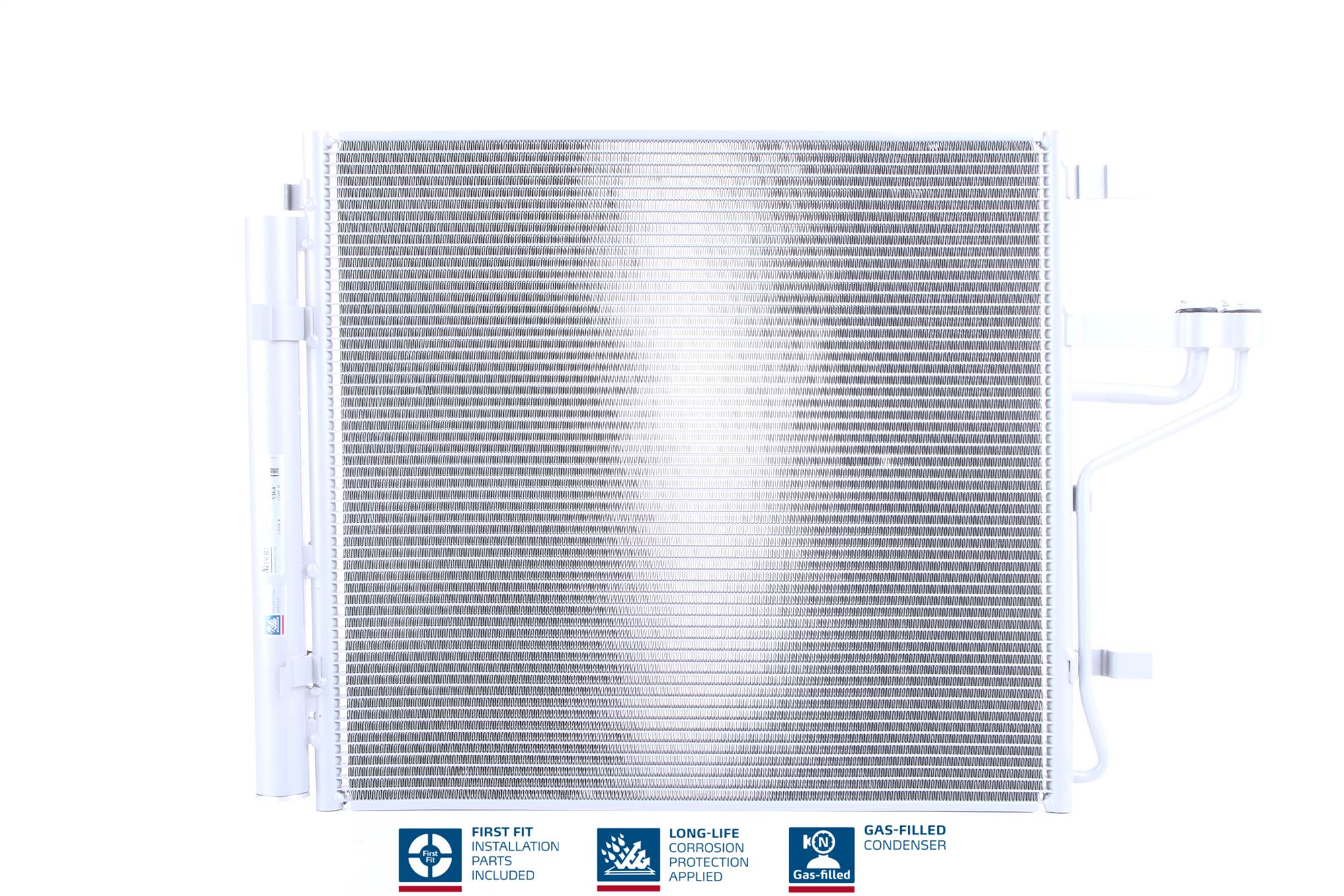 Condenser, air conditioning - 941186 NISSENS
