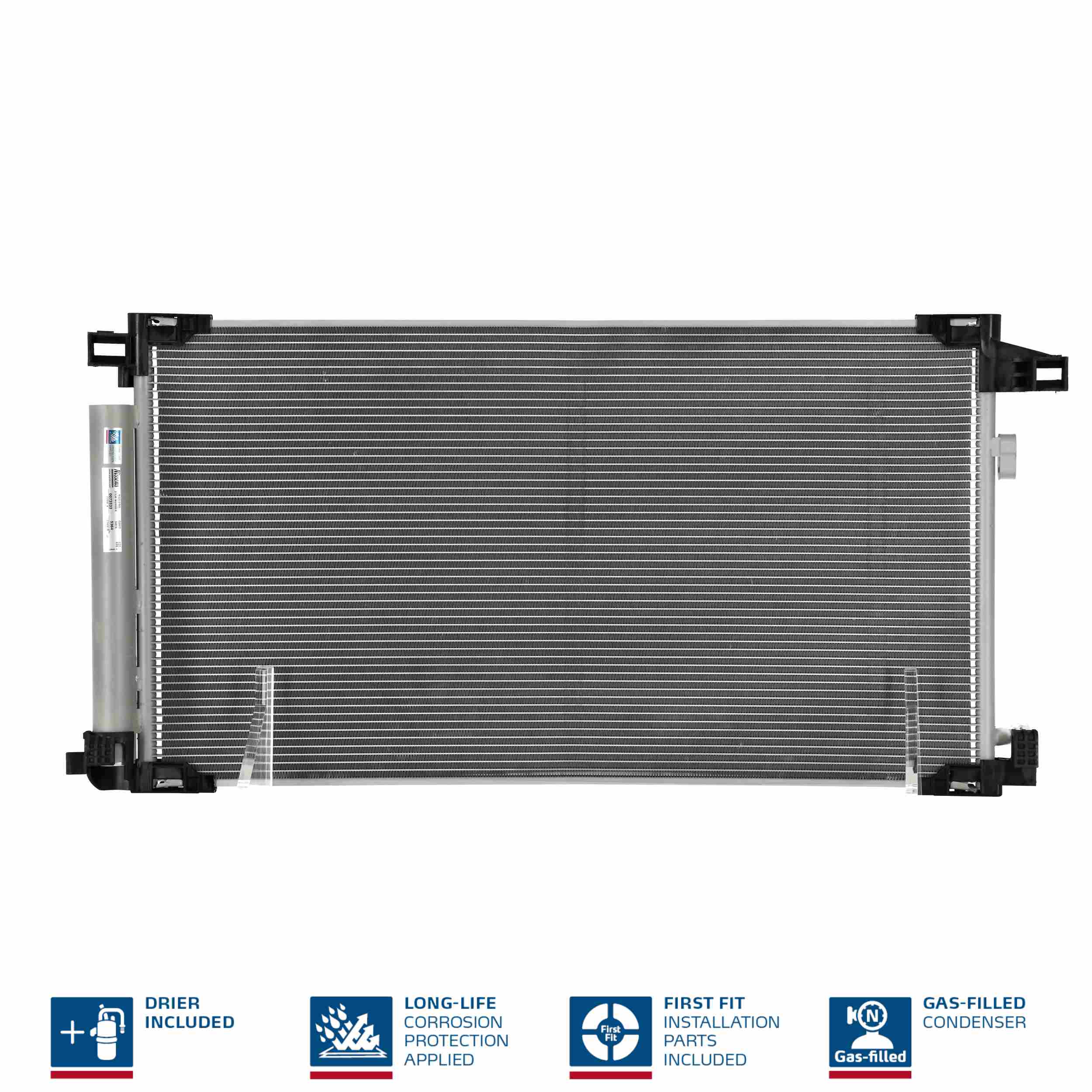 Condenser, air conditioning - 941190 NISSENS