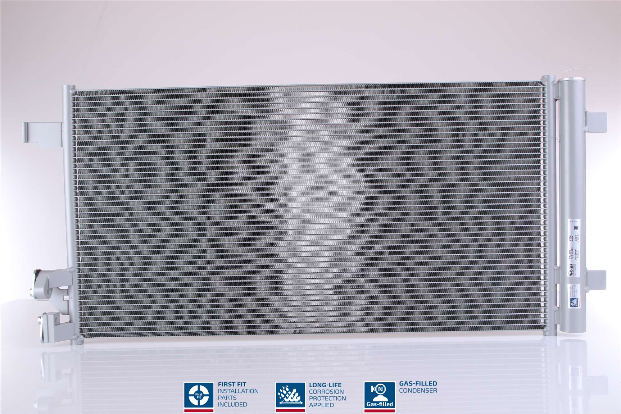 Condensatore, Climatizzatore - 941193 NISSENS