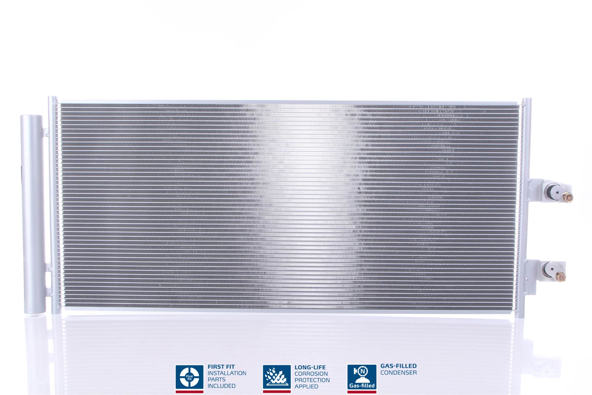 Condensatore, Climatizzatore - 941211 NISSENS