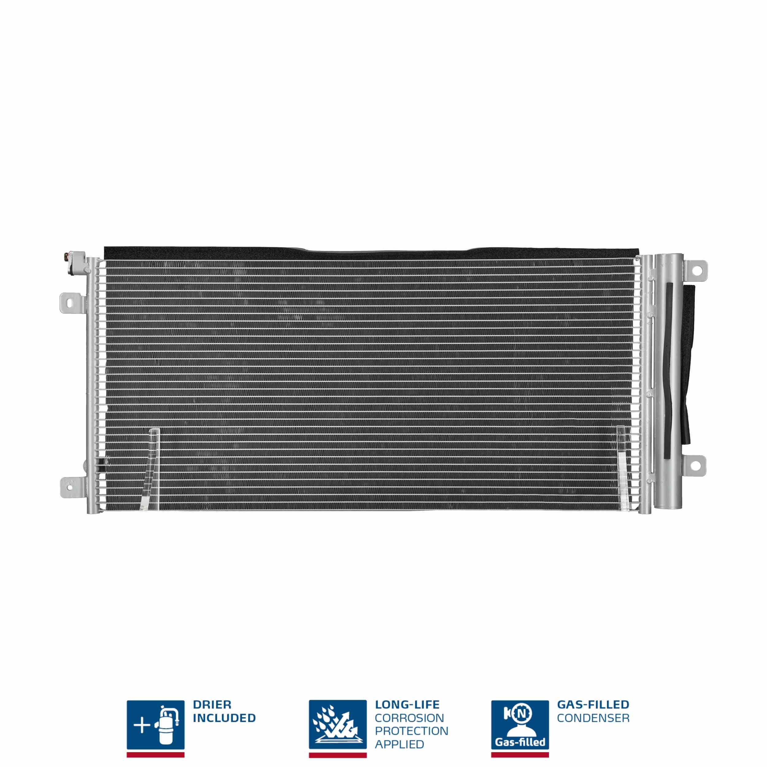 Condenser, air conditioning - 941224 NISSENS