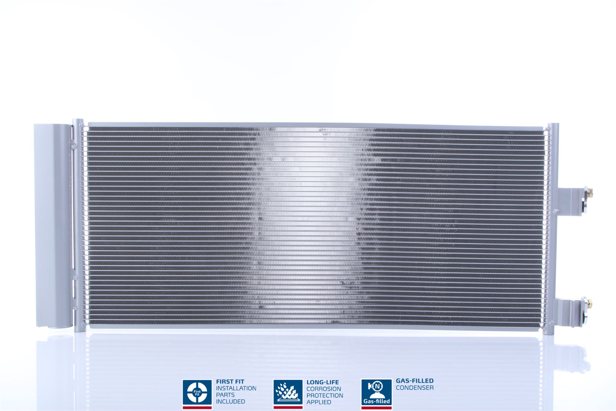 Condenser, air conditioning - 941237 NISSENS