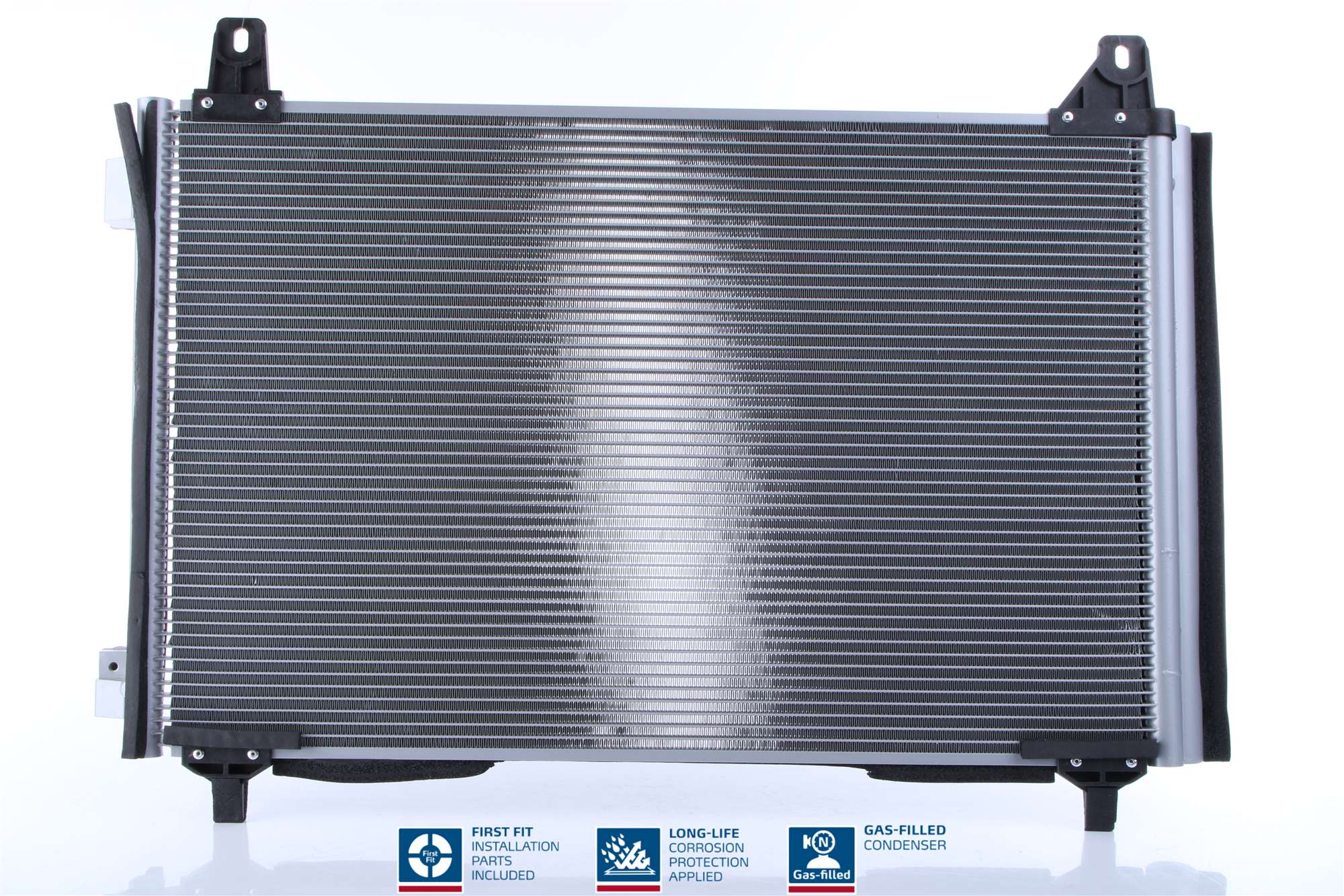 Condenser, air conditioning - 941243 NISSENS