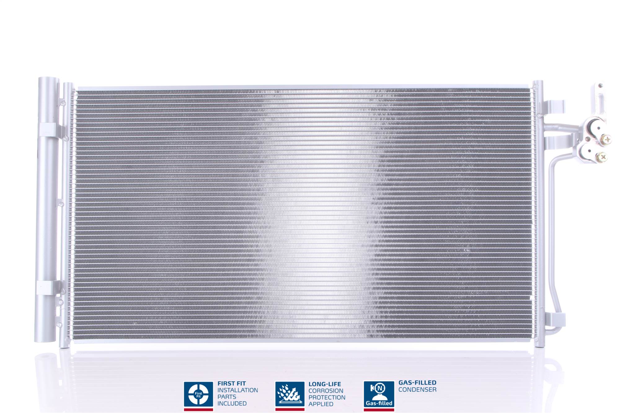 Condenser, air conditioning - 941286 NISSENS