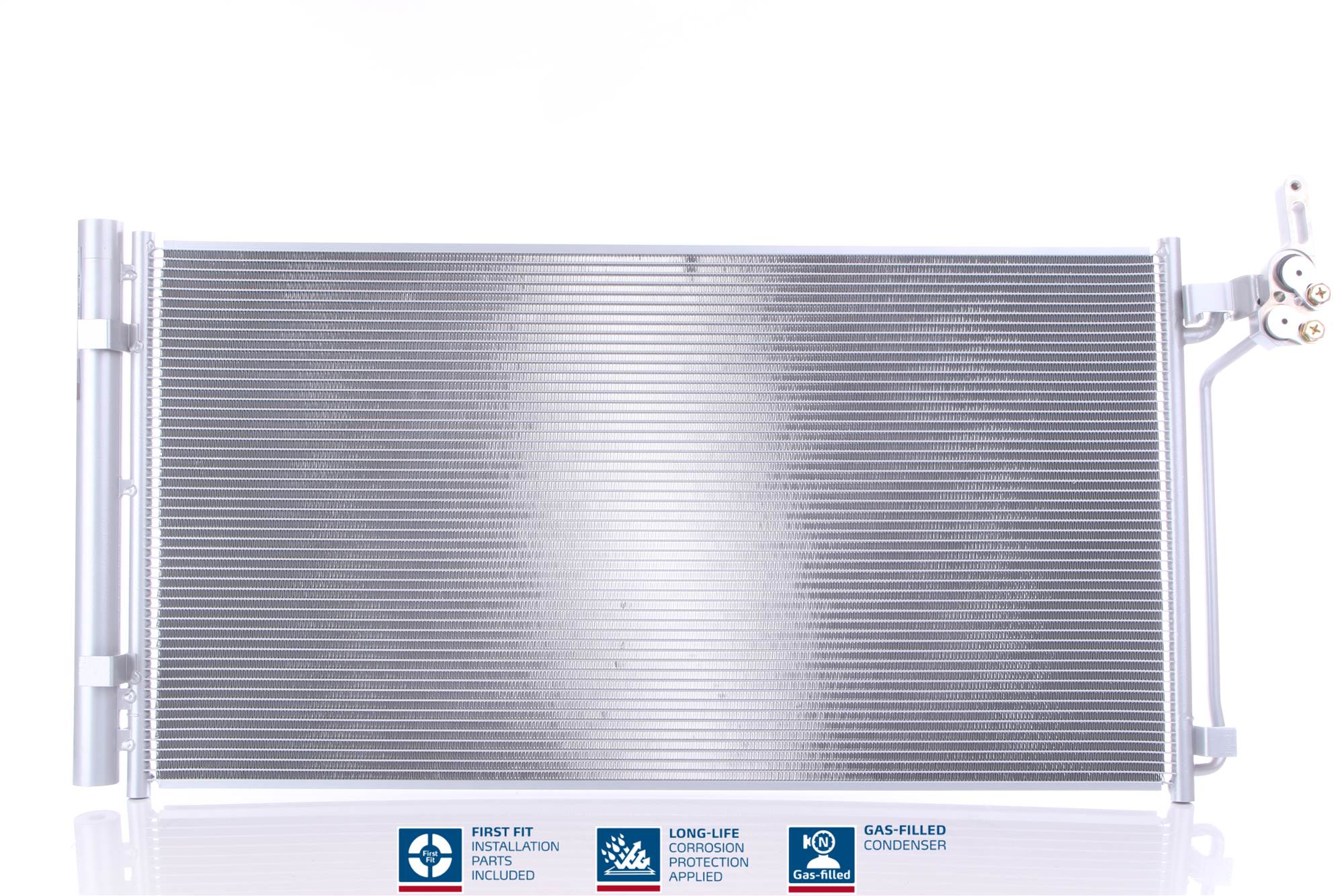 Condenser, air conditioning - 941287 NISSENS