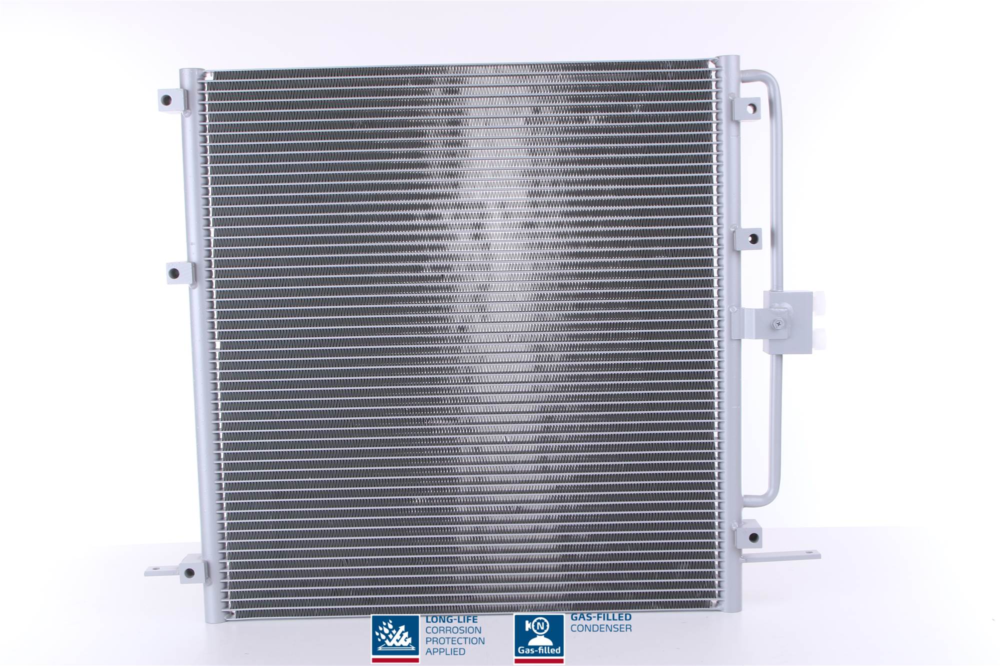 Condenser, air conditioning - 94257 NISSENS