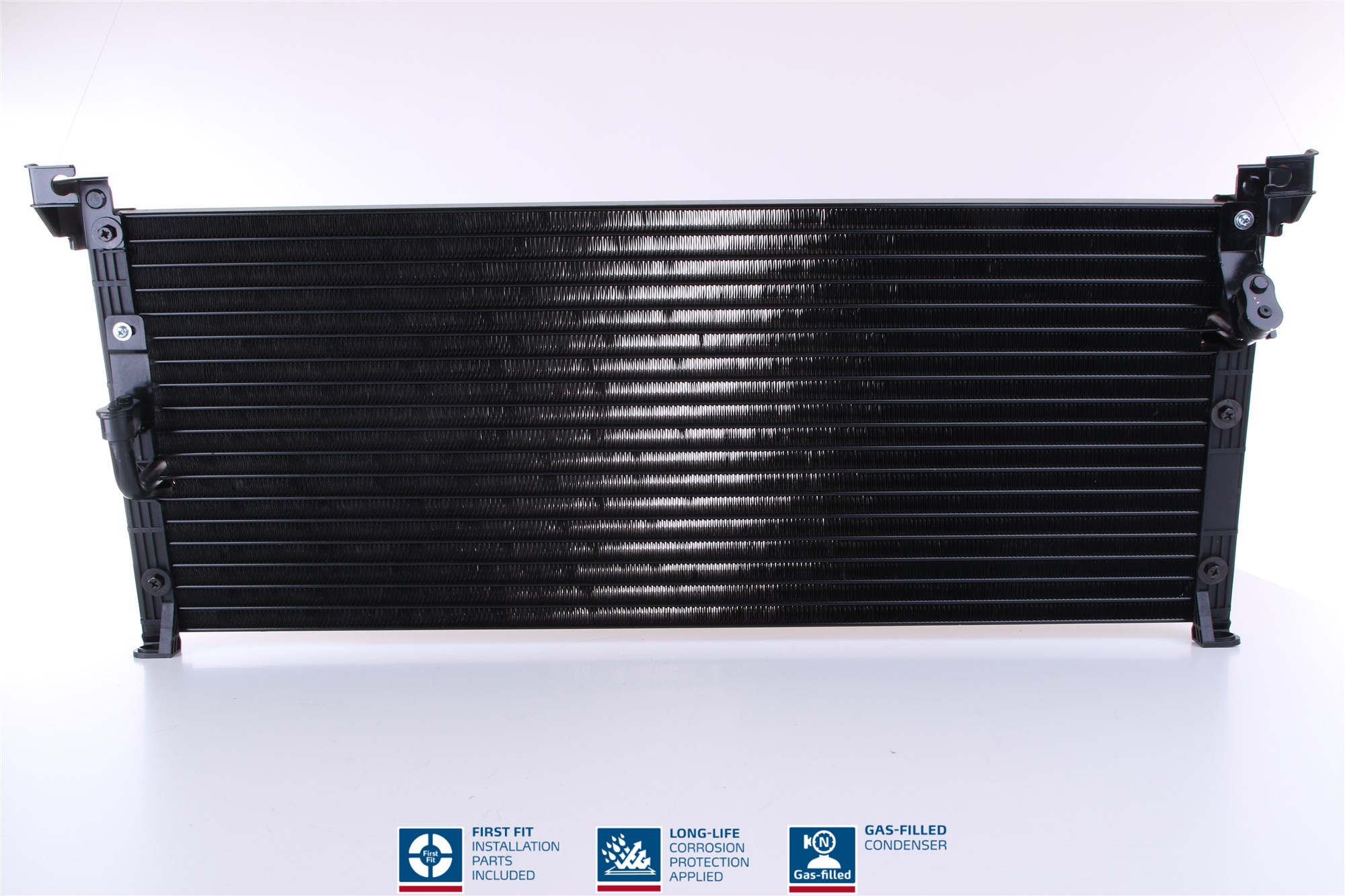Condenser, air conditioning - 94370 NISSENS