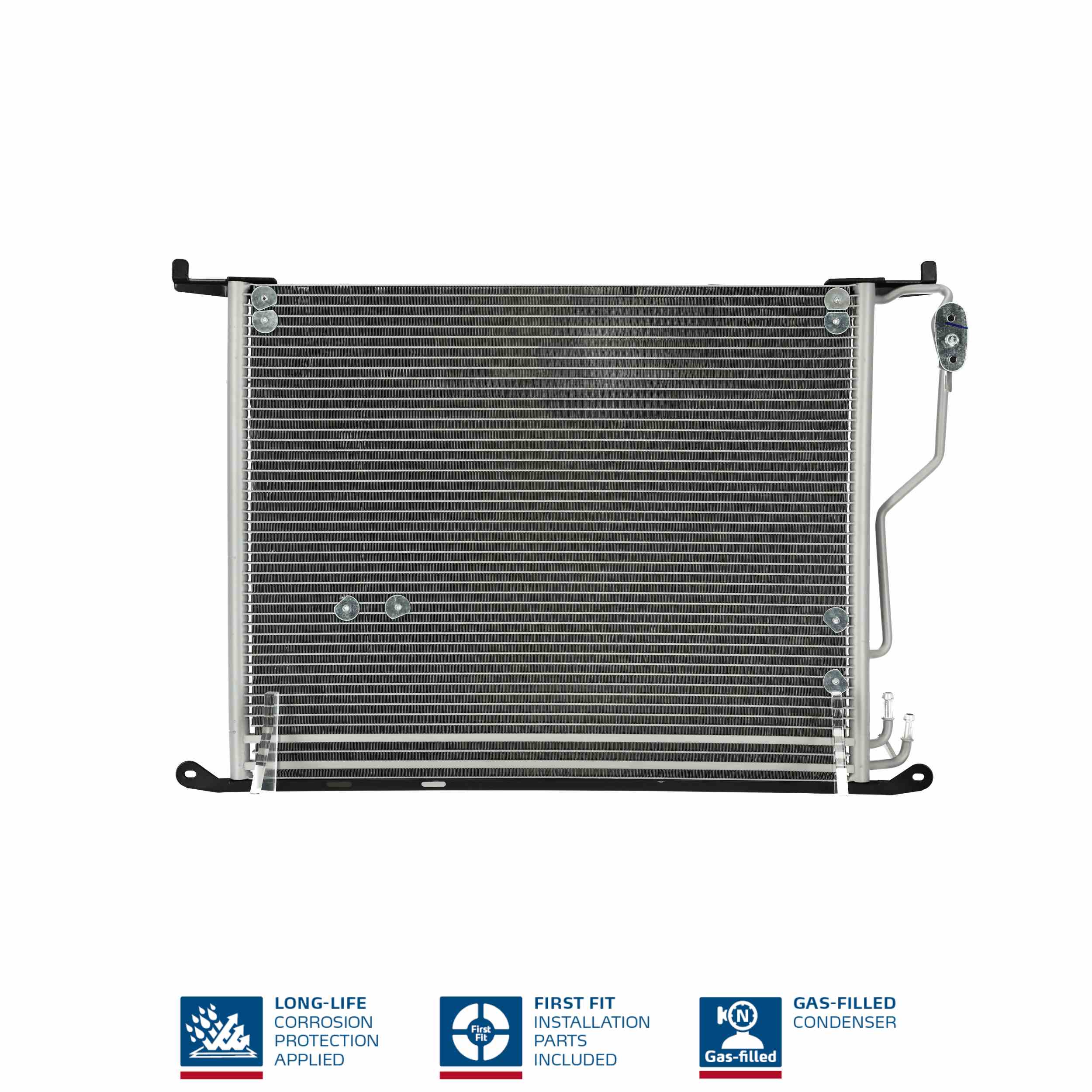 Condenser, air conditioning - 94380 NISSENS