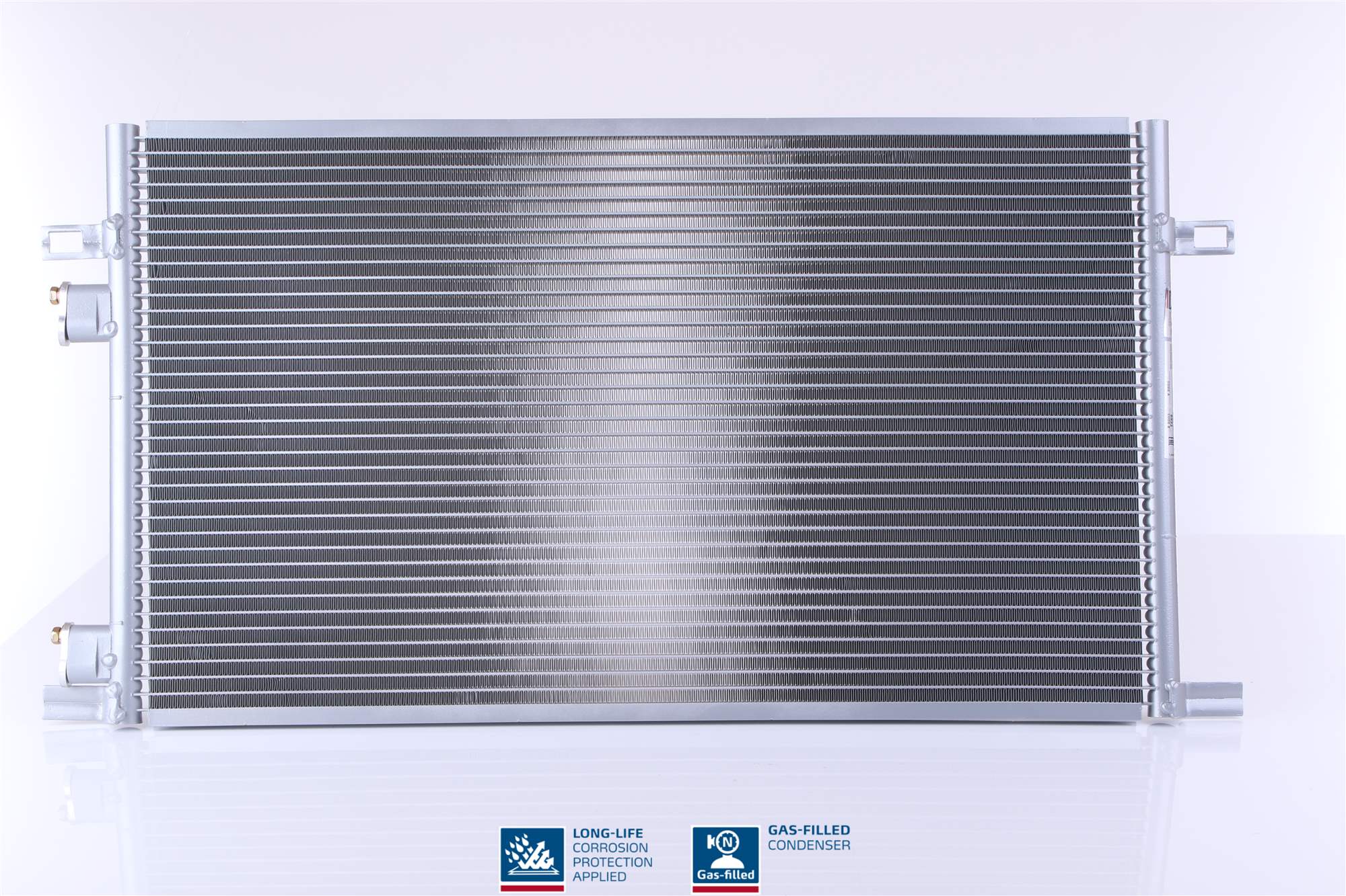 Condenser, air conditioning - 94386 NISSENS