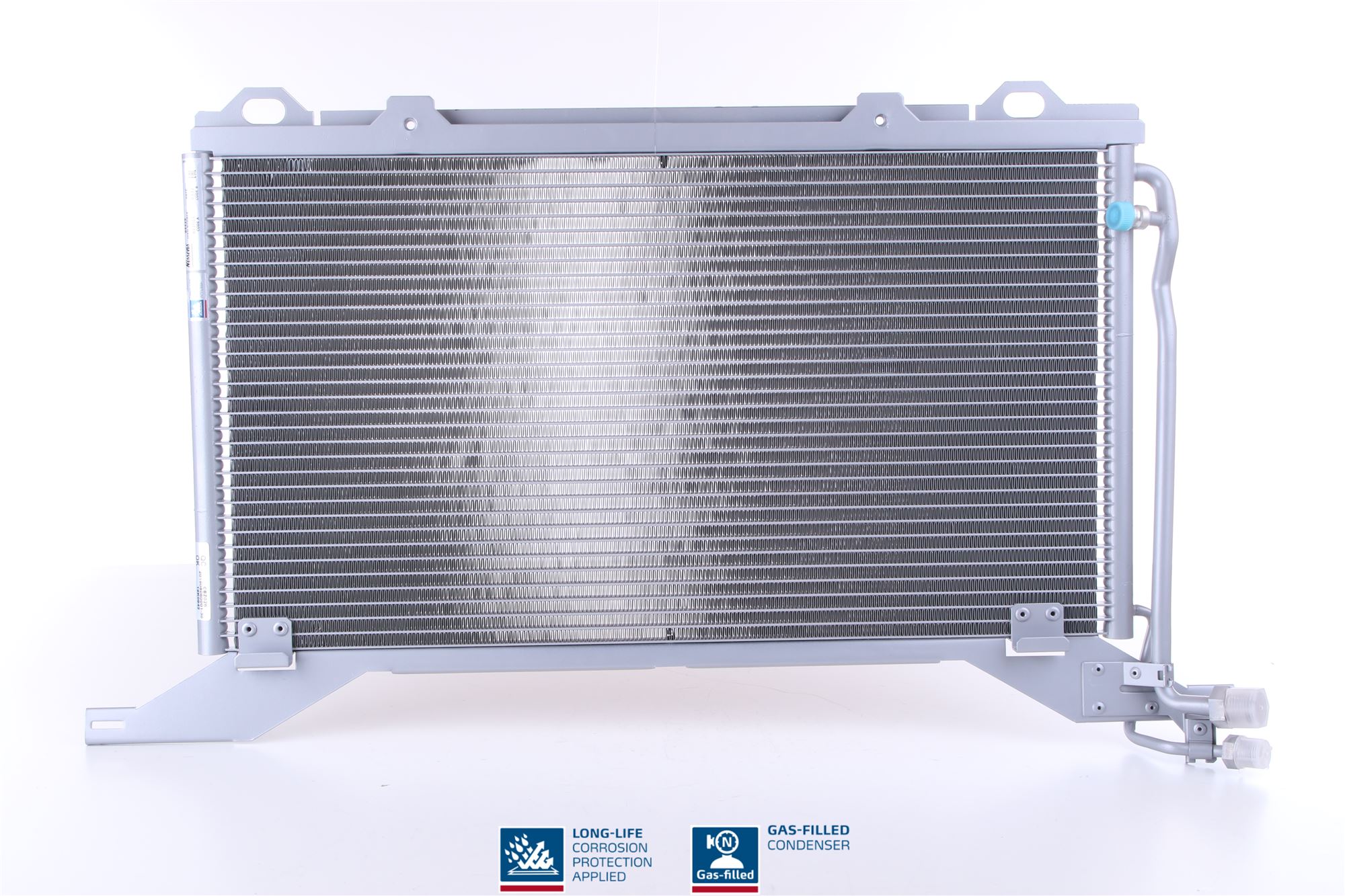Condenser, air conditioning - 94425 NISSENS