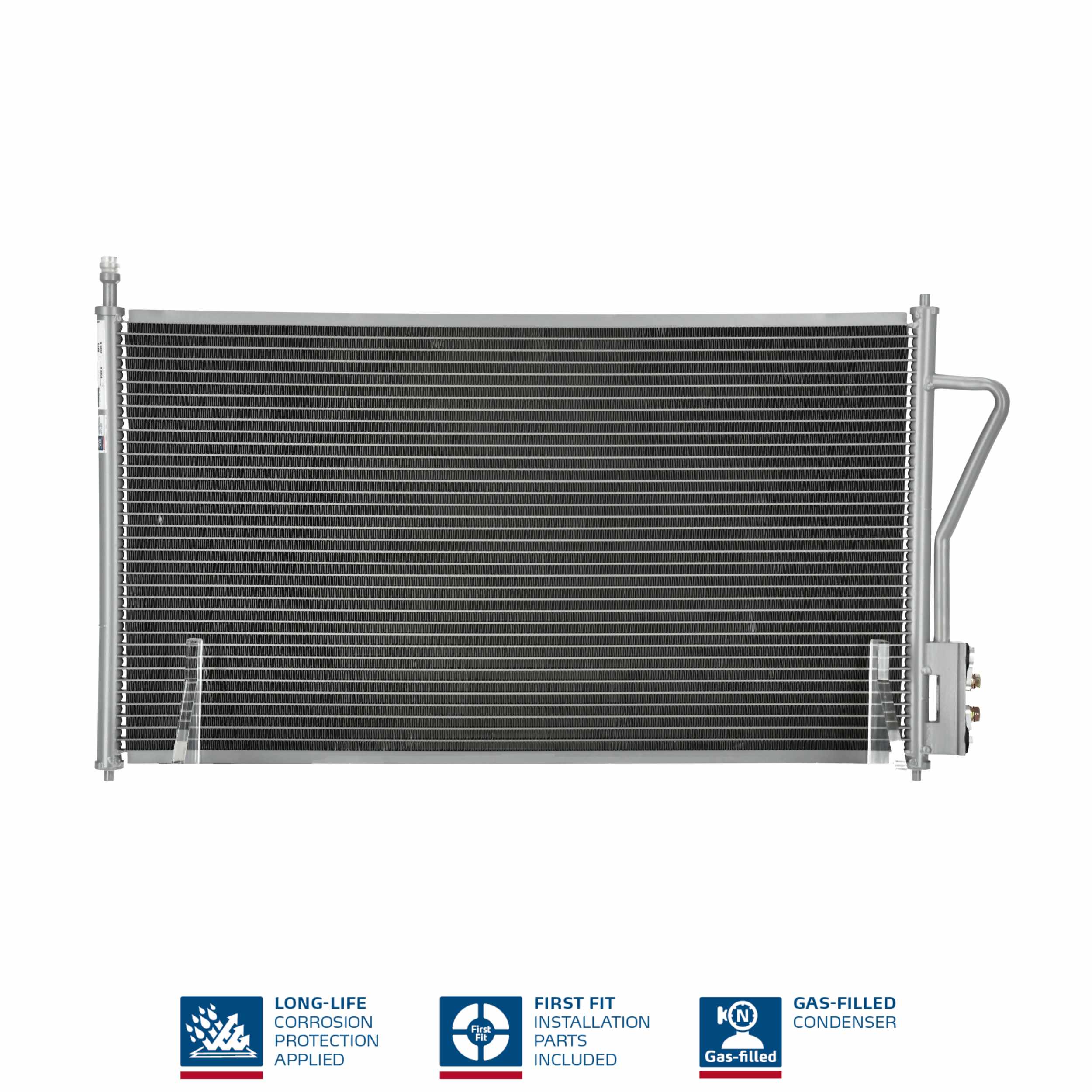 Condenser, air conditioning - 94432 NISSENS