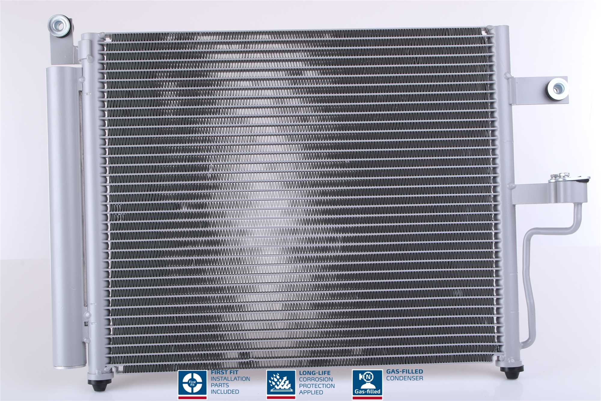 Condenser, air conditioning - 94452 NISSENS