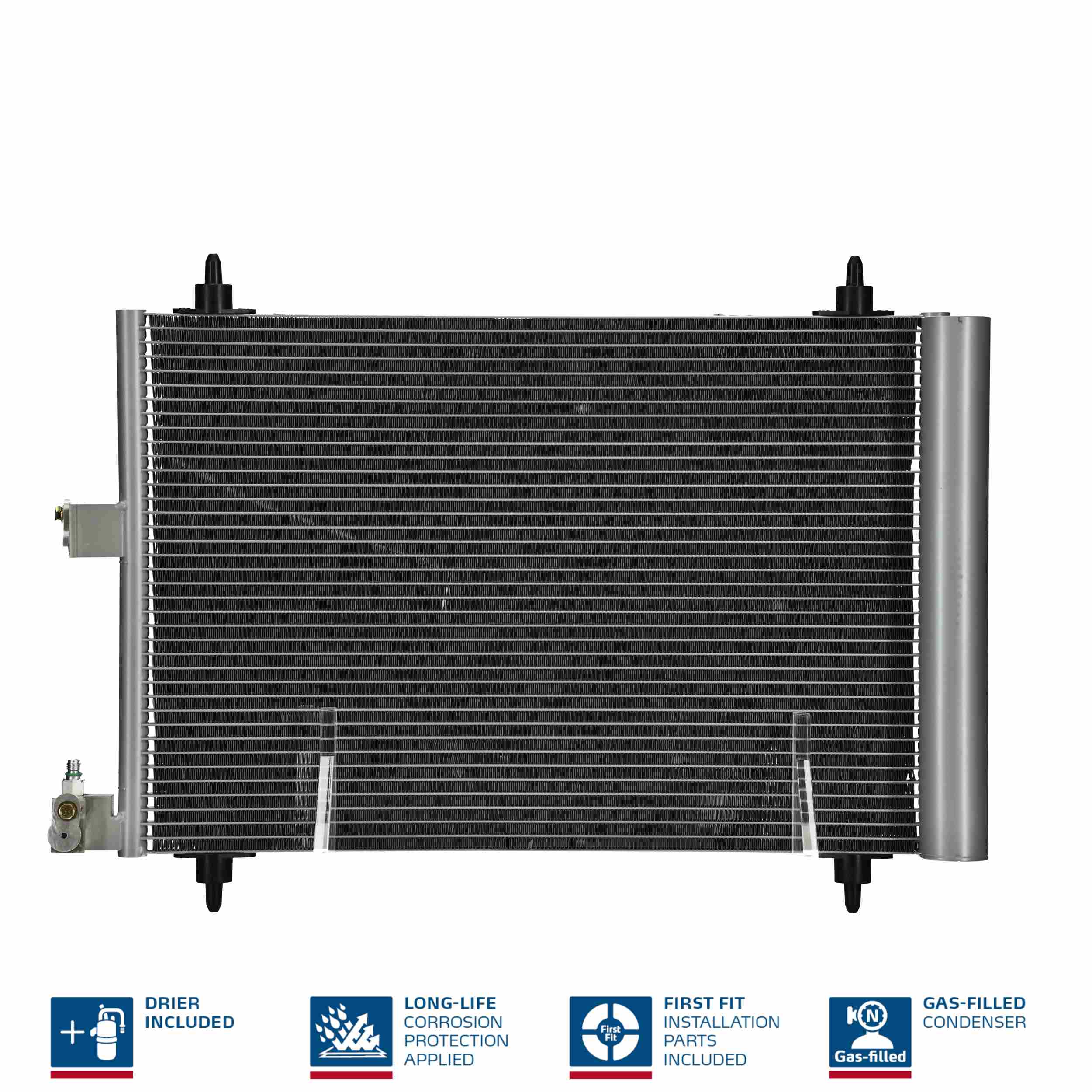 Condenser, air conditioning - 94542 NISSENS