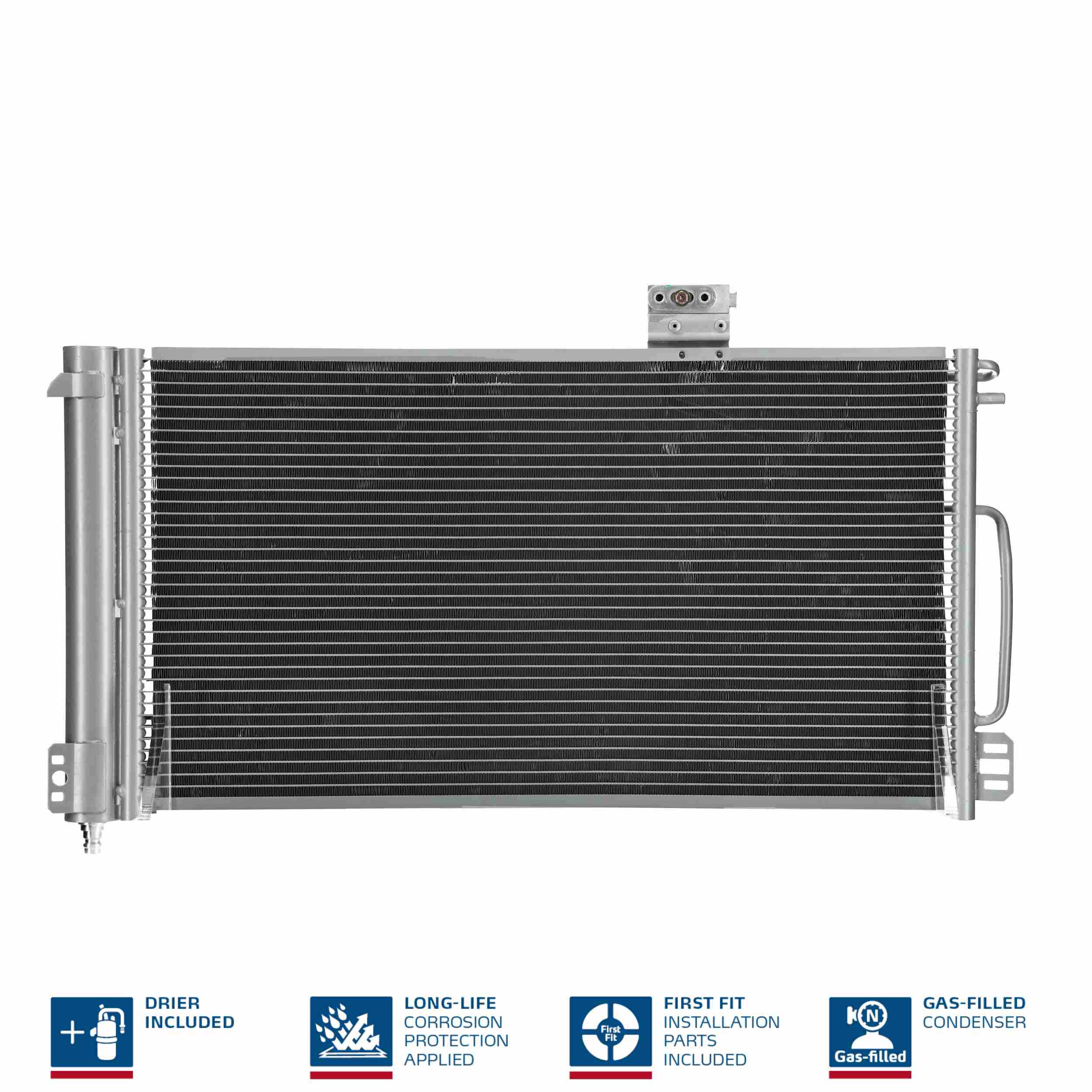 Condenser, air conditioning - 94544 NISSENS