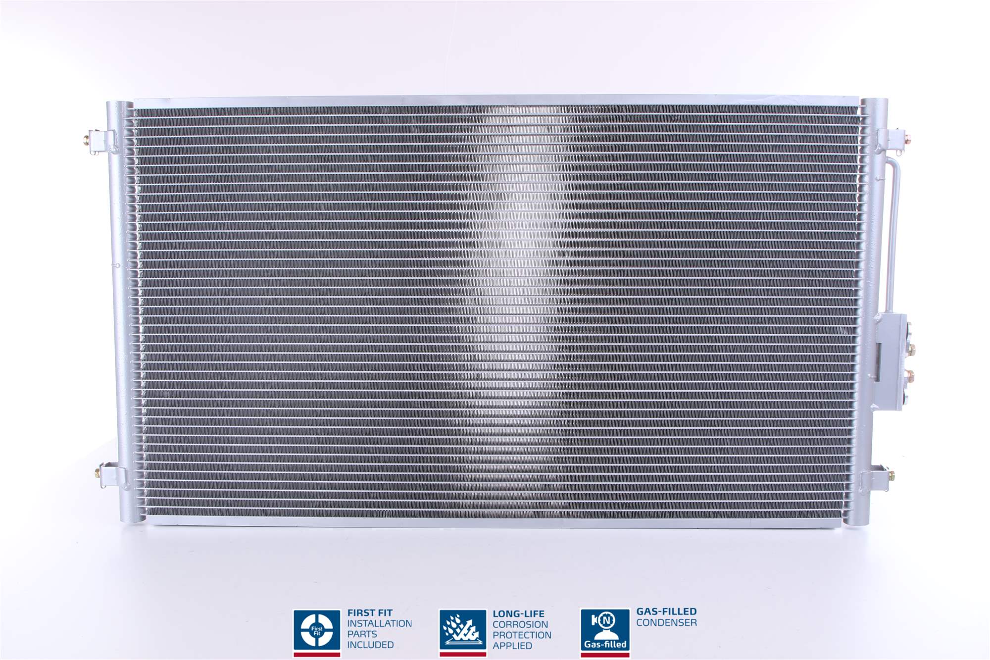 Condenser, air conditioning - 94557 NISSENS