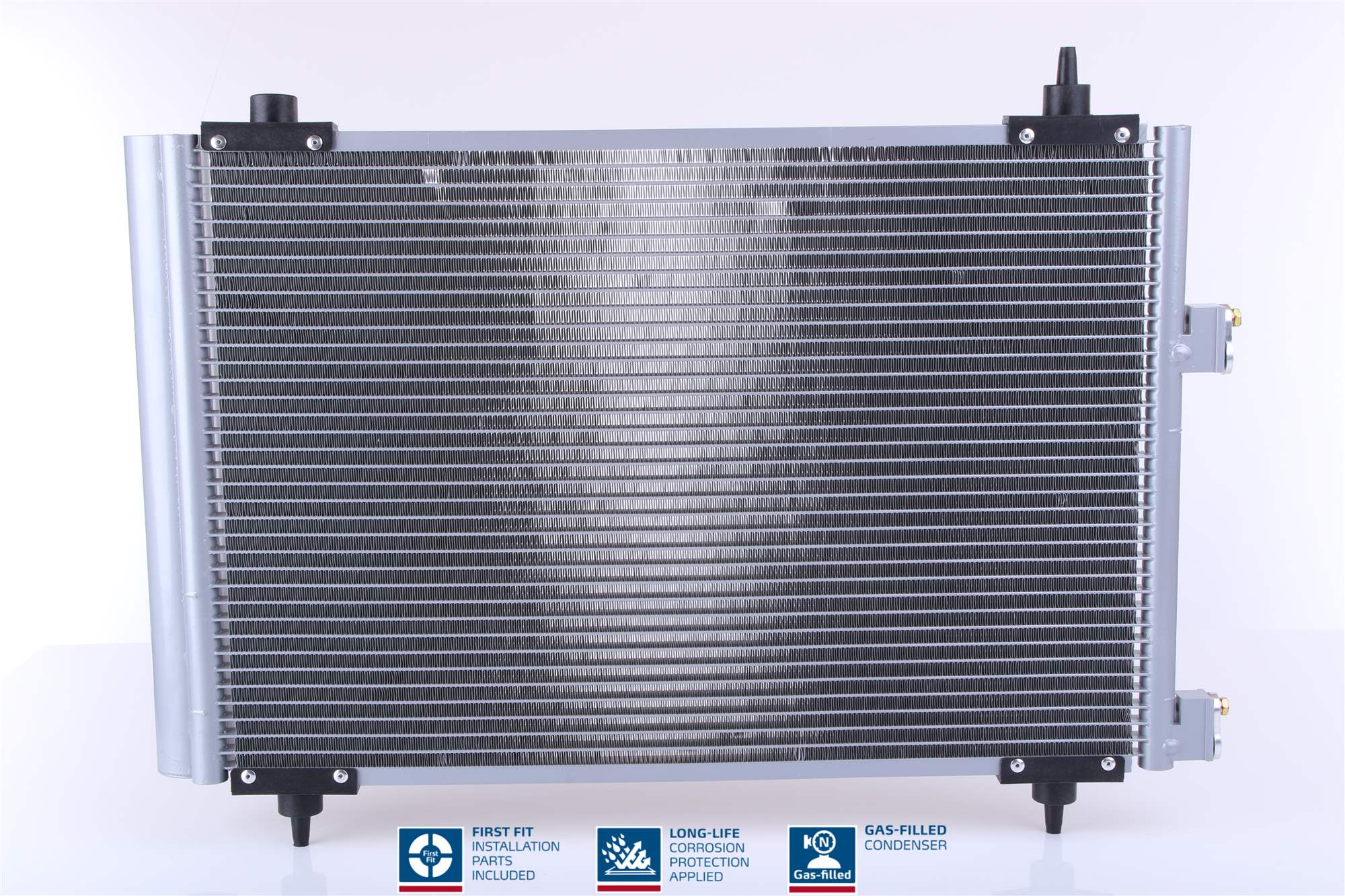 Condenser, air conditioning - 94570 NISSENS