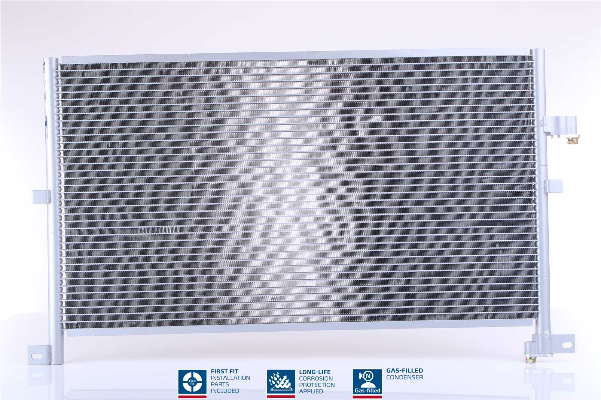 Condenser, air conditioning - 94586 NISSENS
