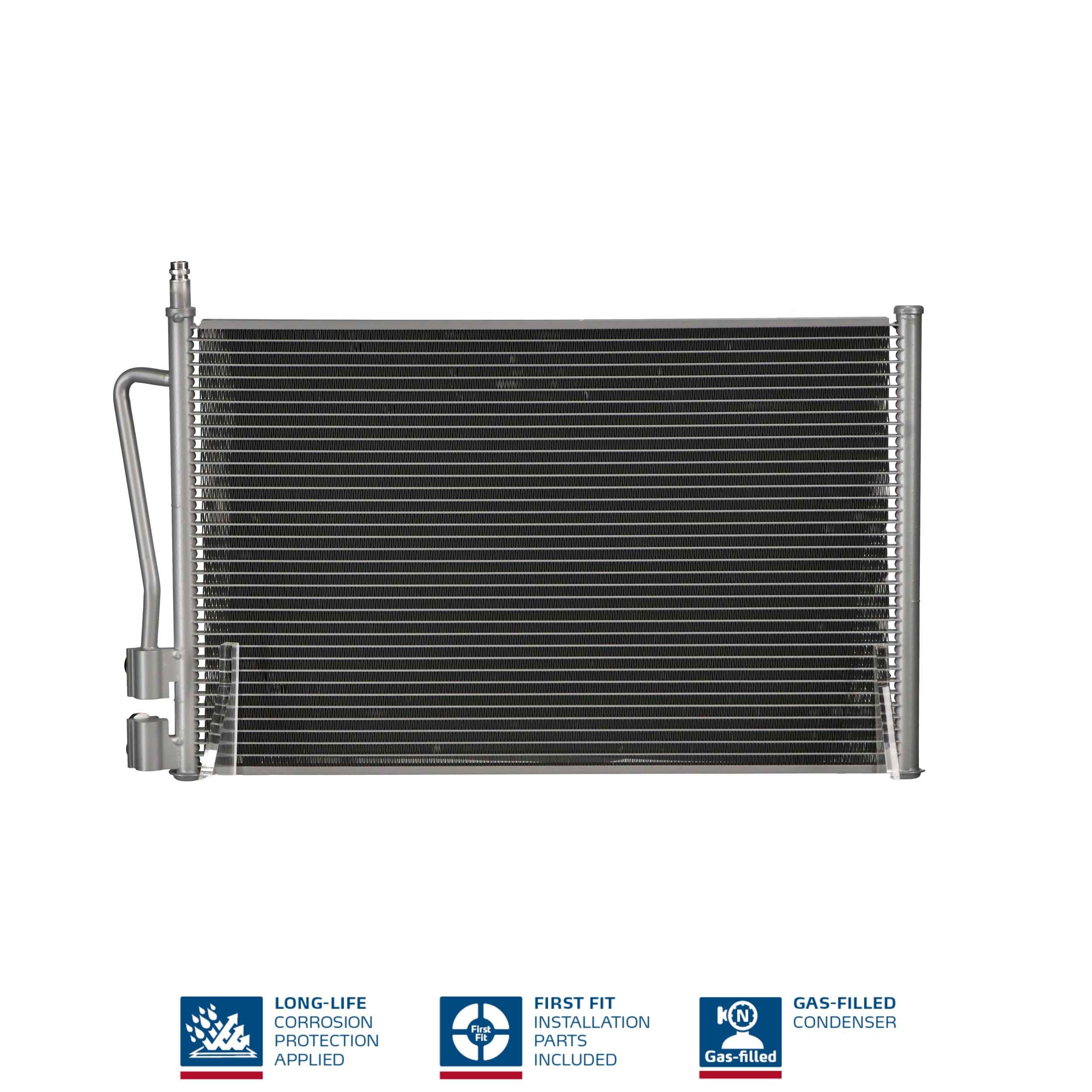 Condenser, air conditioning - 94587 NISSENS