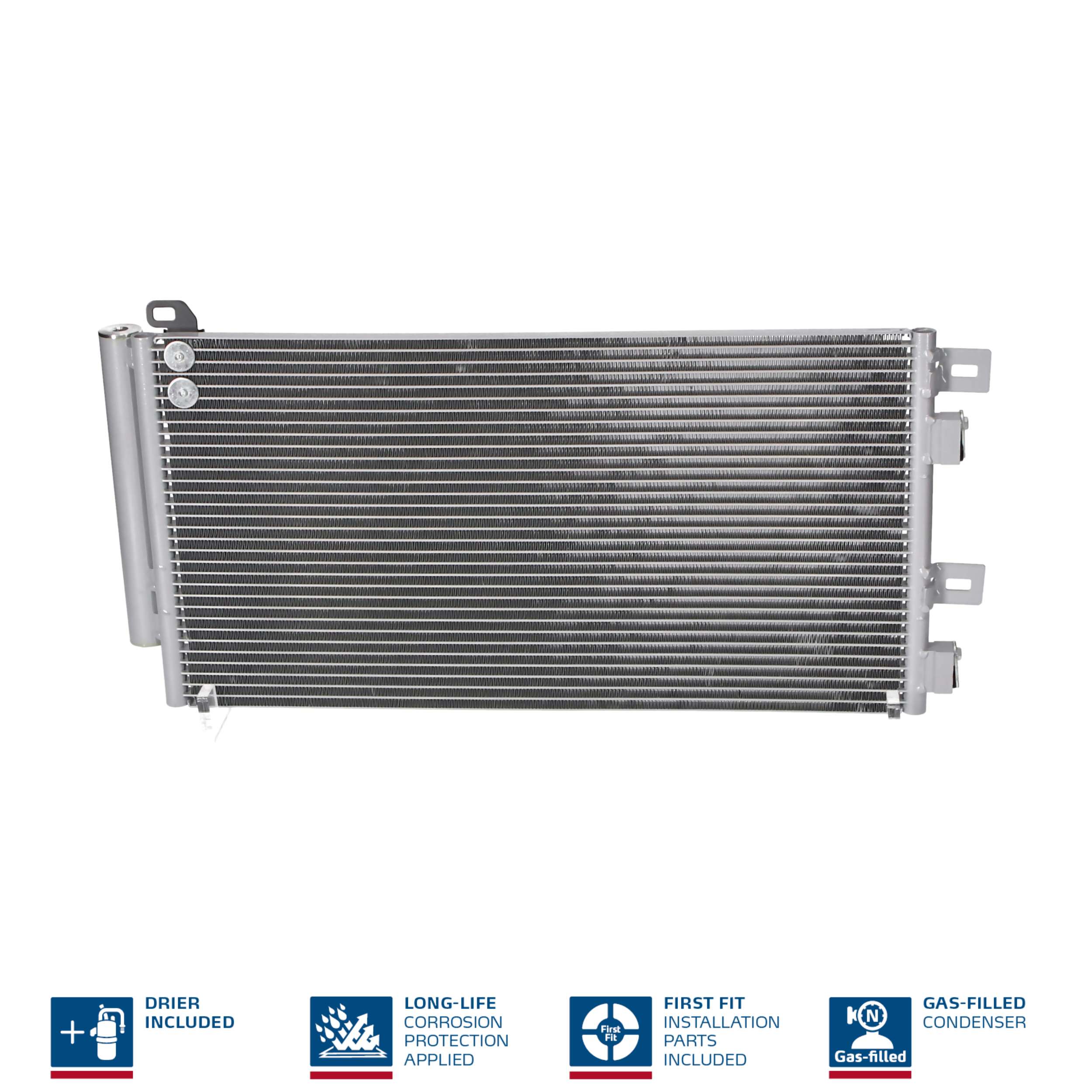 Condenser, air conditioning - 94591 NISSENS