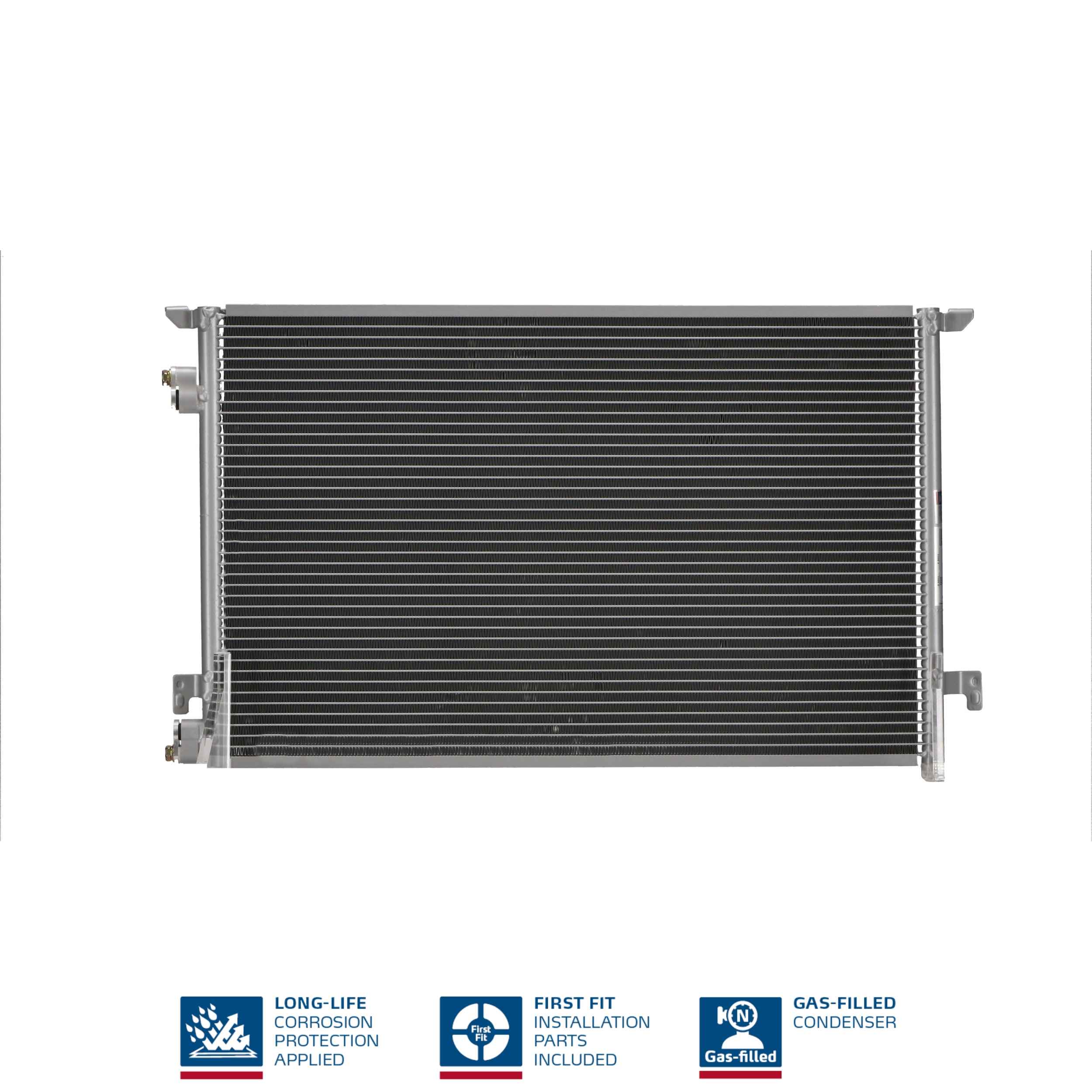 Condenser, air conditioning - 94598 NISSENS