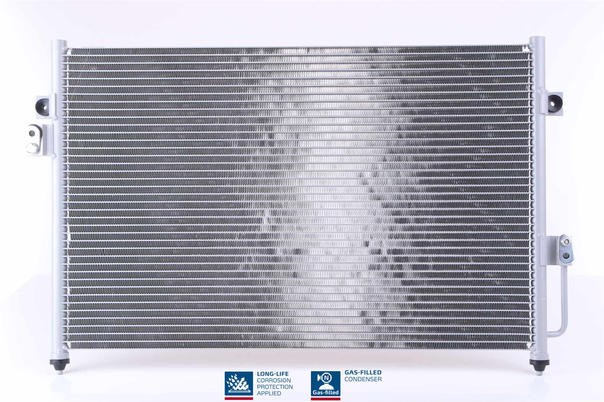 Condenser, air conditioning - 94634 NISSENS