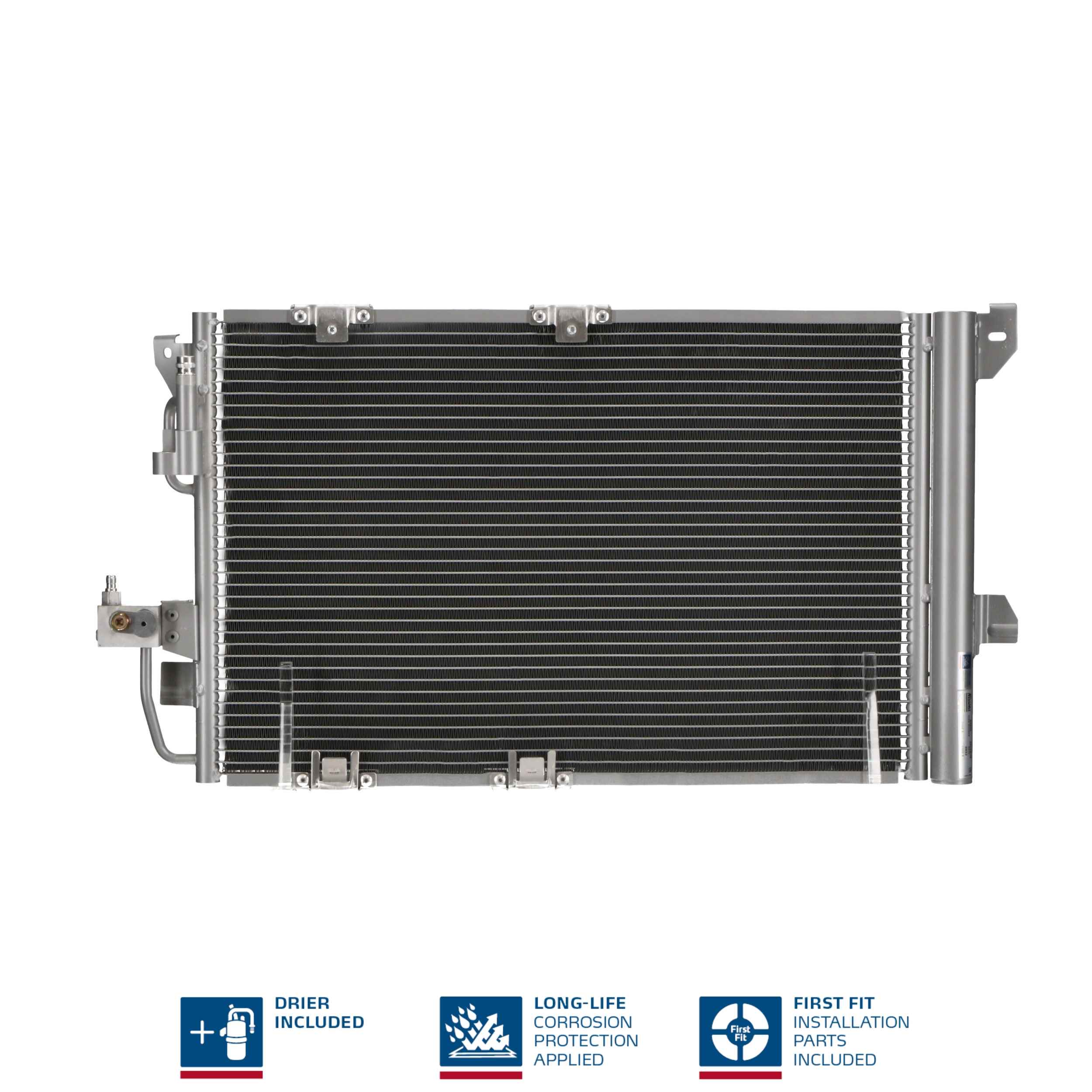 Condenser, air conditioning - 94650 NISSENS