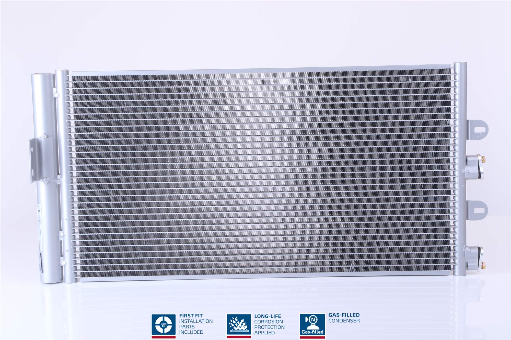 Condenser, air conditioning - 94669 NISSENS
