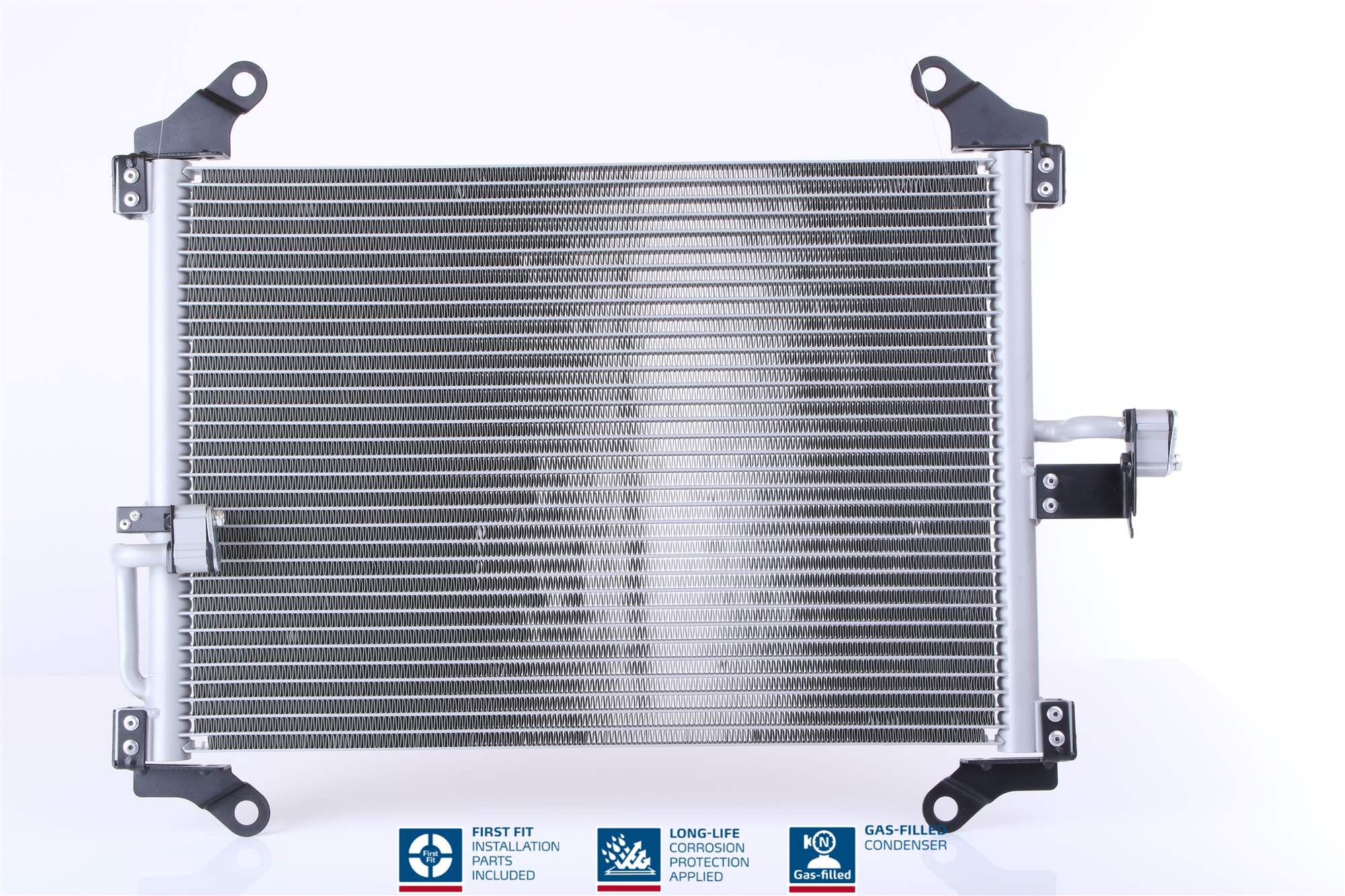 Condenser, air conditioning - 94700 NISSENS