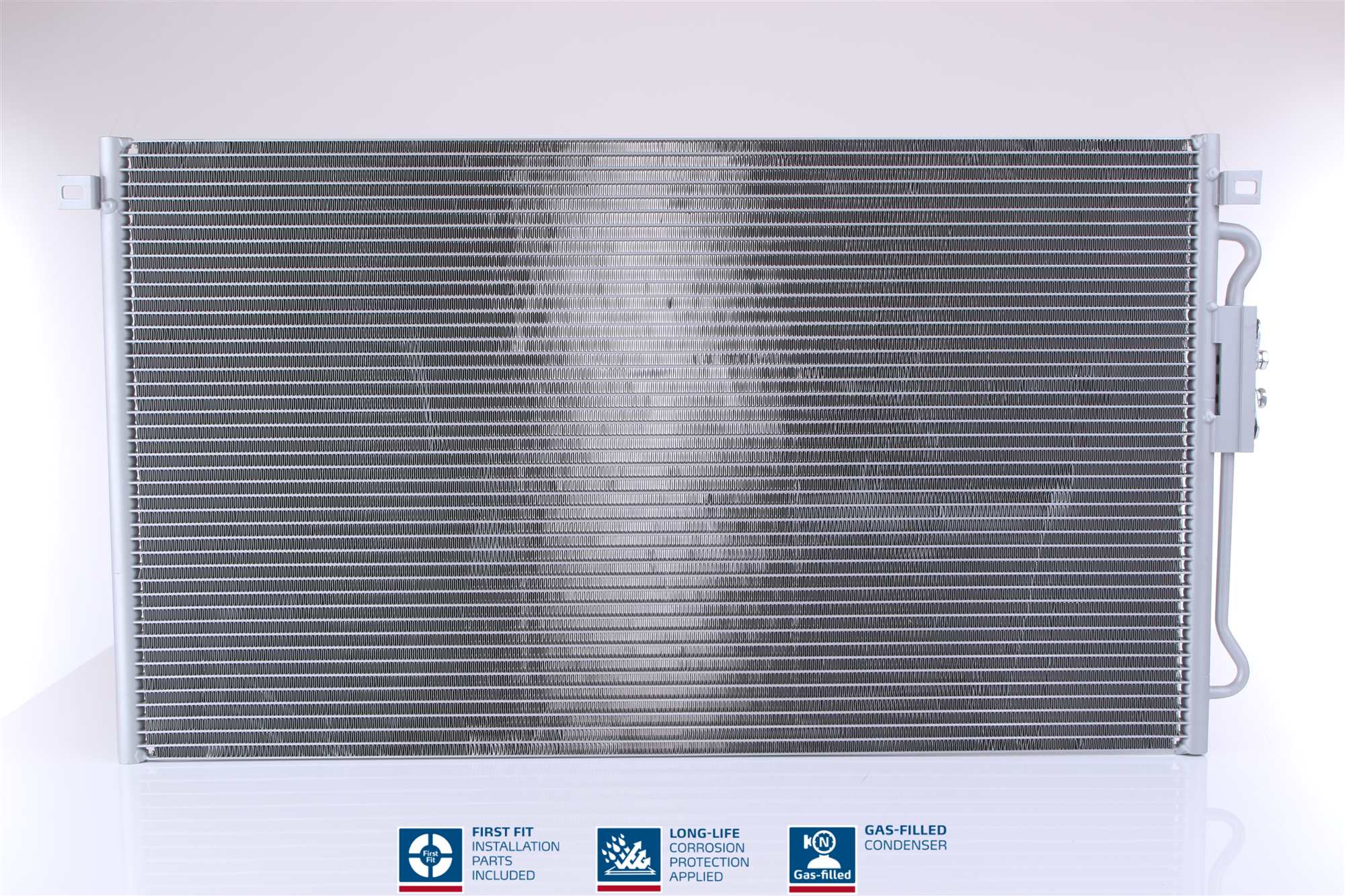 Condenser, air conditioning - 94716 NISSENS