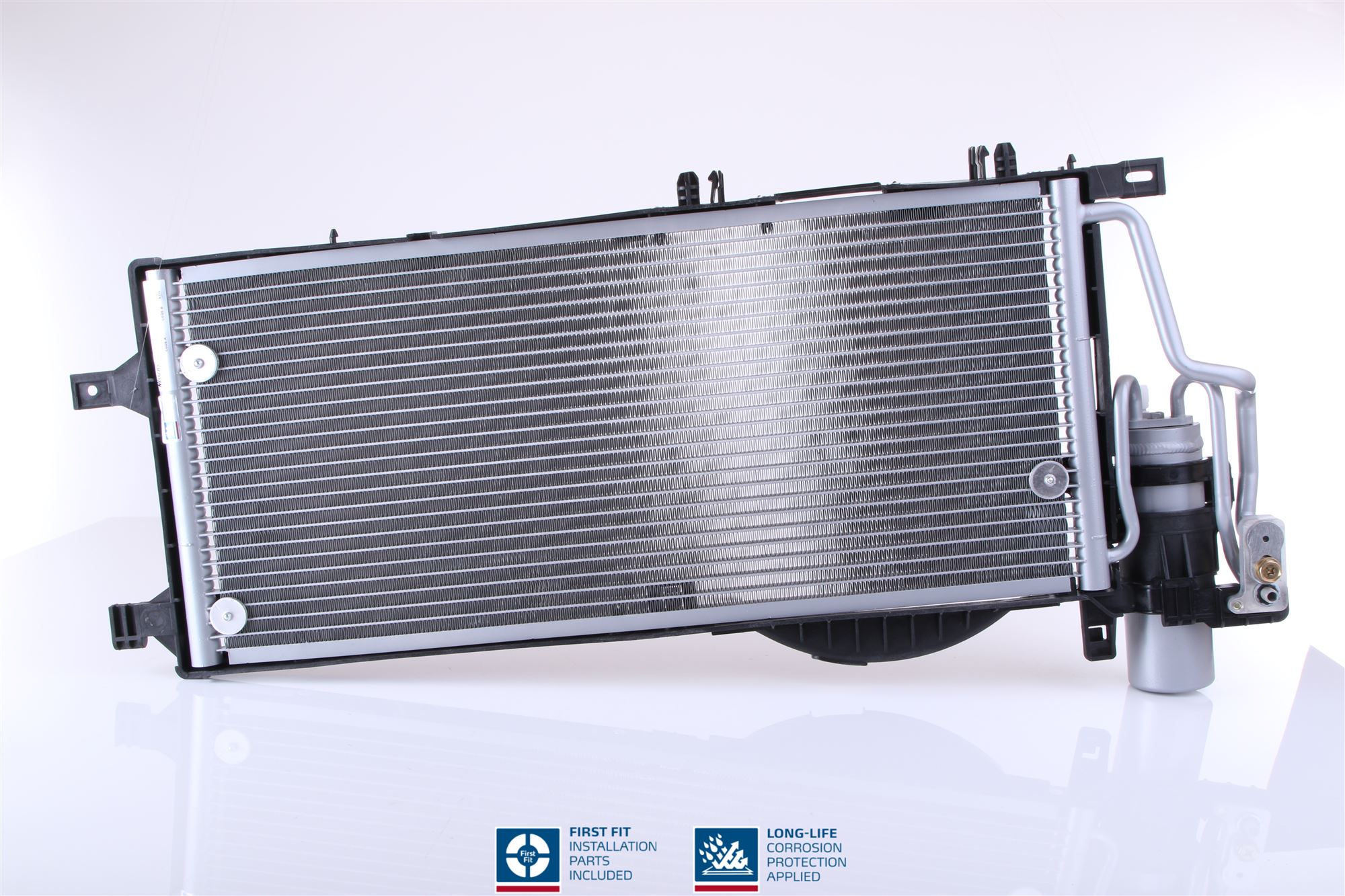 Condenser, air conditioning - 94722 NISSENS
