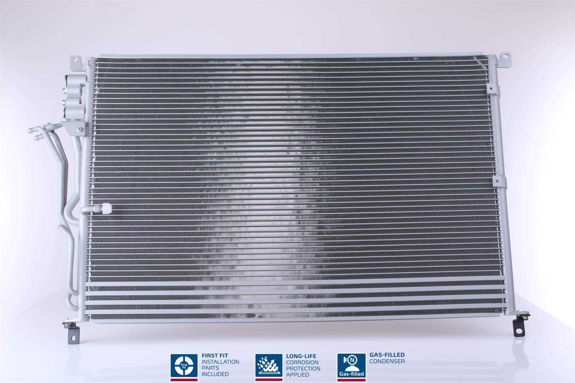 Condenser, air conditioning - 94724 NISSENS