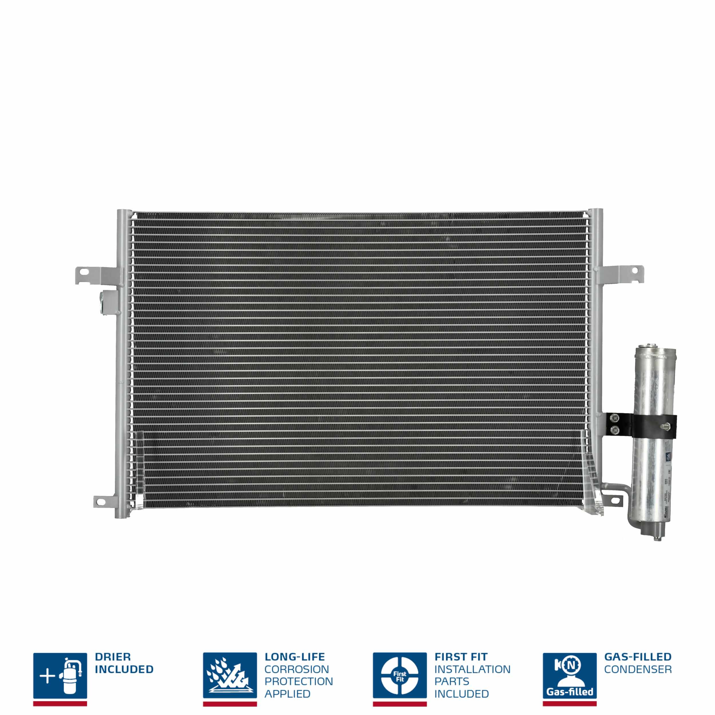 Condensatore, Climatizzatore - 94725 NISSENS
