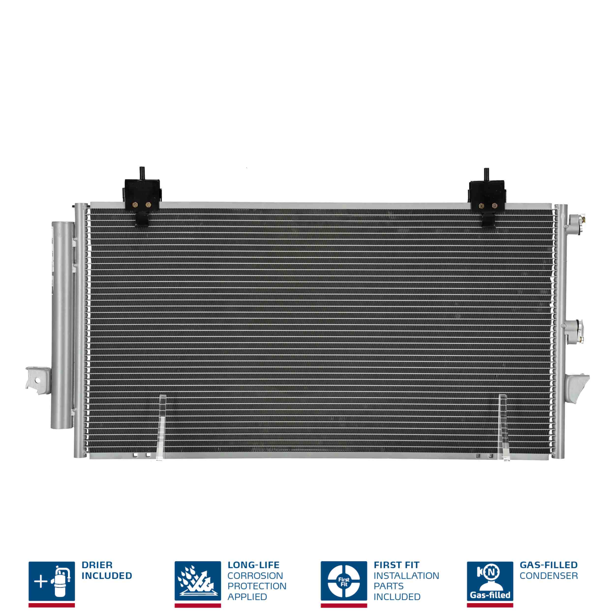 Condenser, air conditioning - 94741 NISSENS