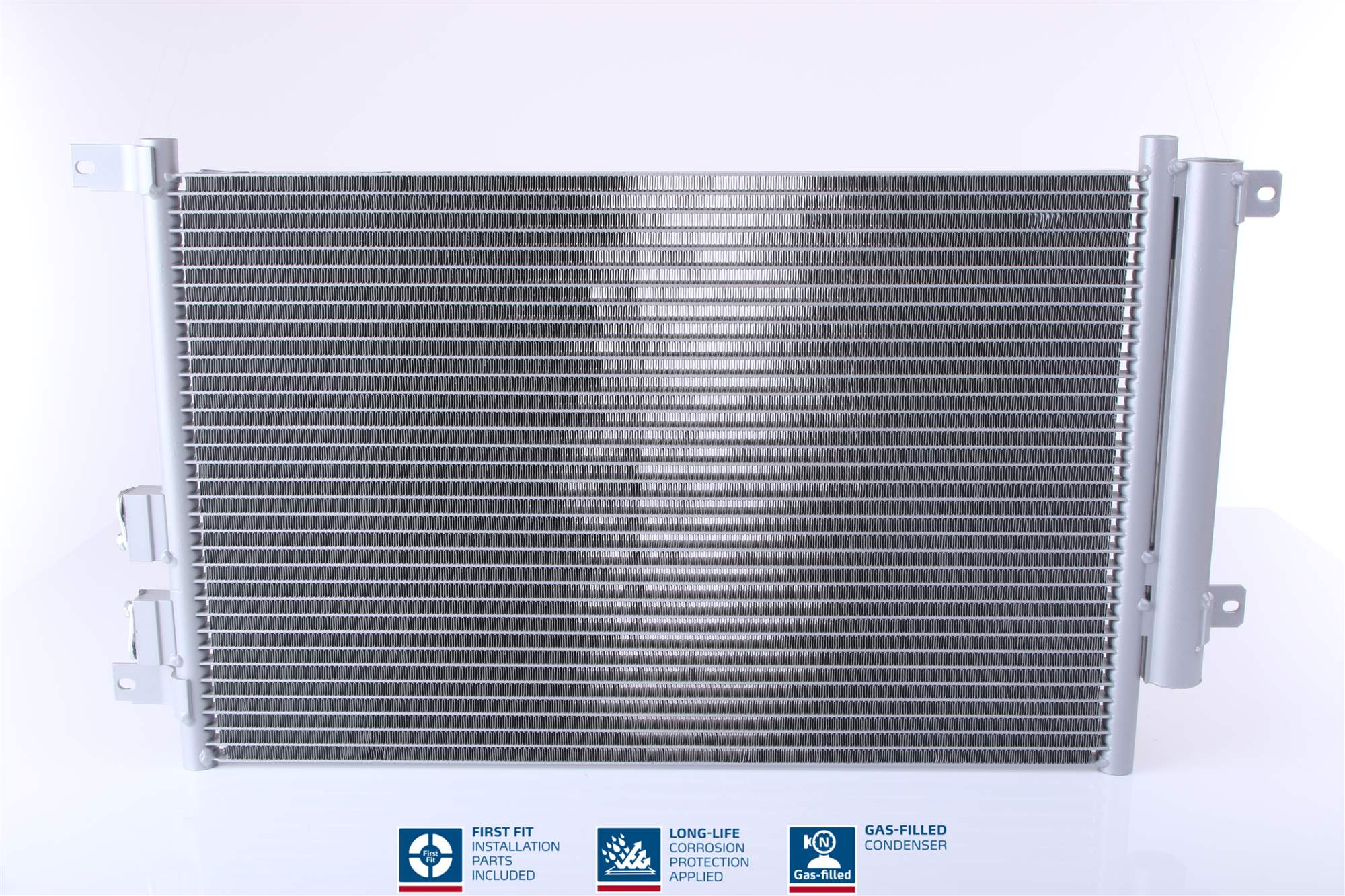 Condenser, air conditioning - 94744 NISSENS