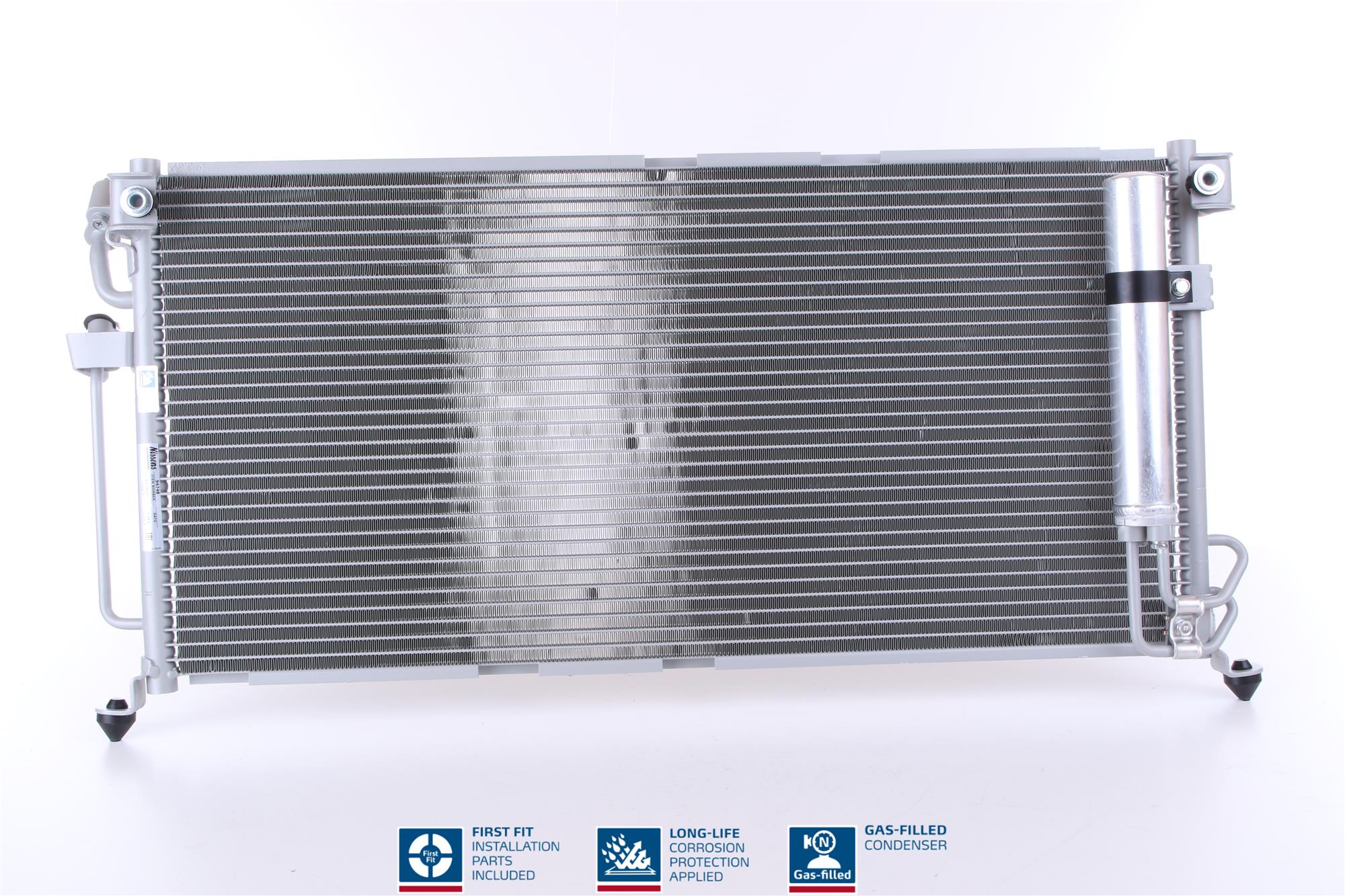 Condenser, air conditioning - 94748 NISSENS