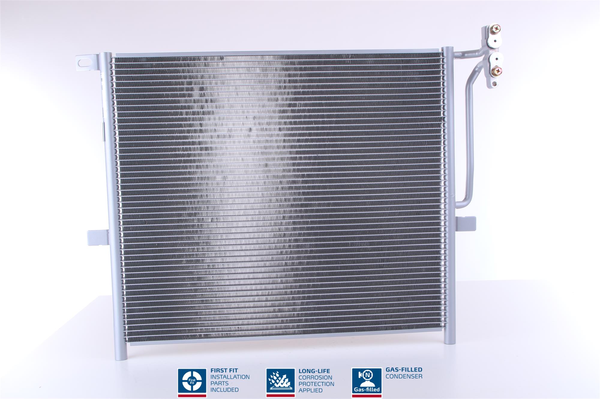 Condenser, air conditioning - 94761 NISSENS