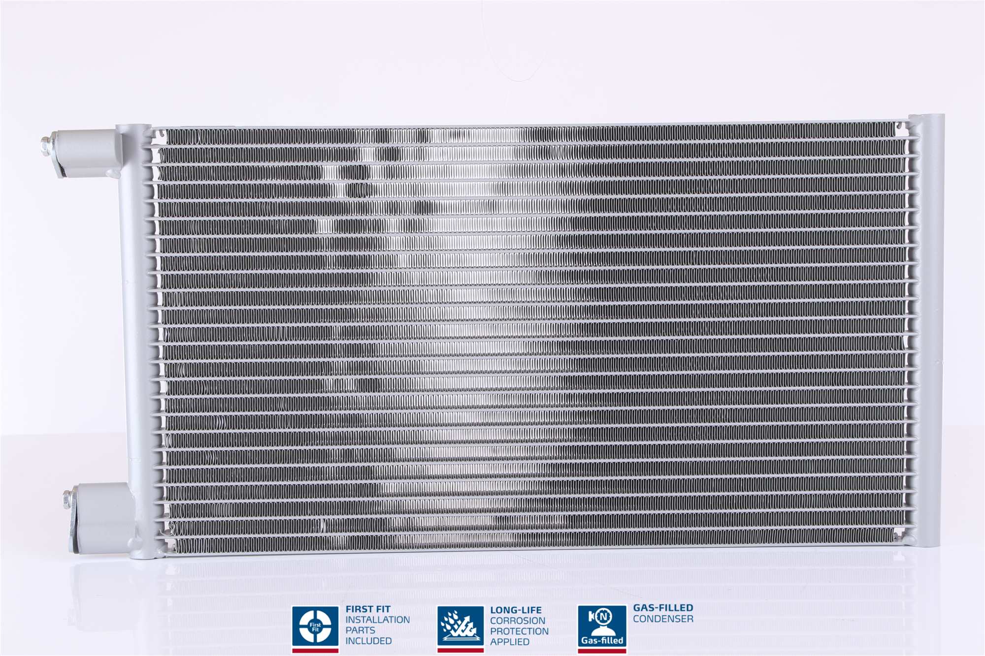 Condenser, air conditioning - 94785 NISSENS