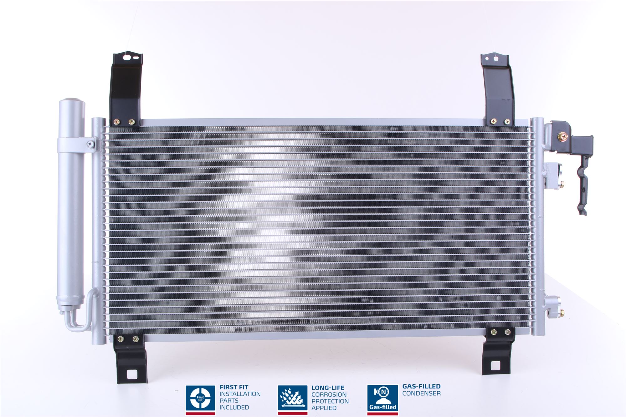 Condenser, air conditioning - 94792 NISSENS
