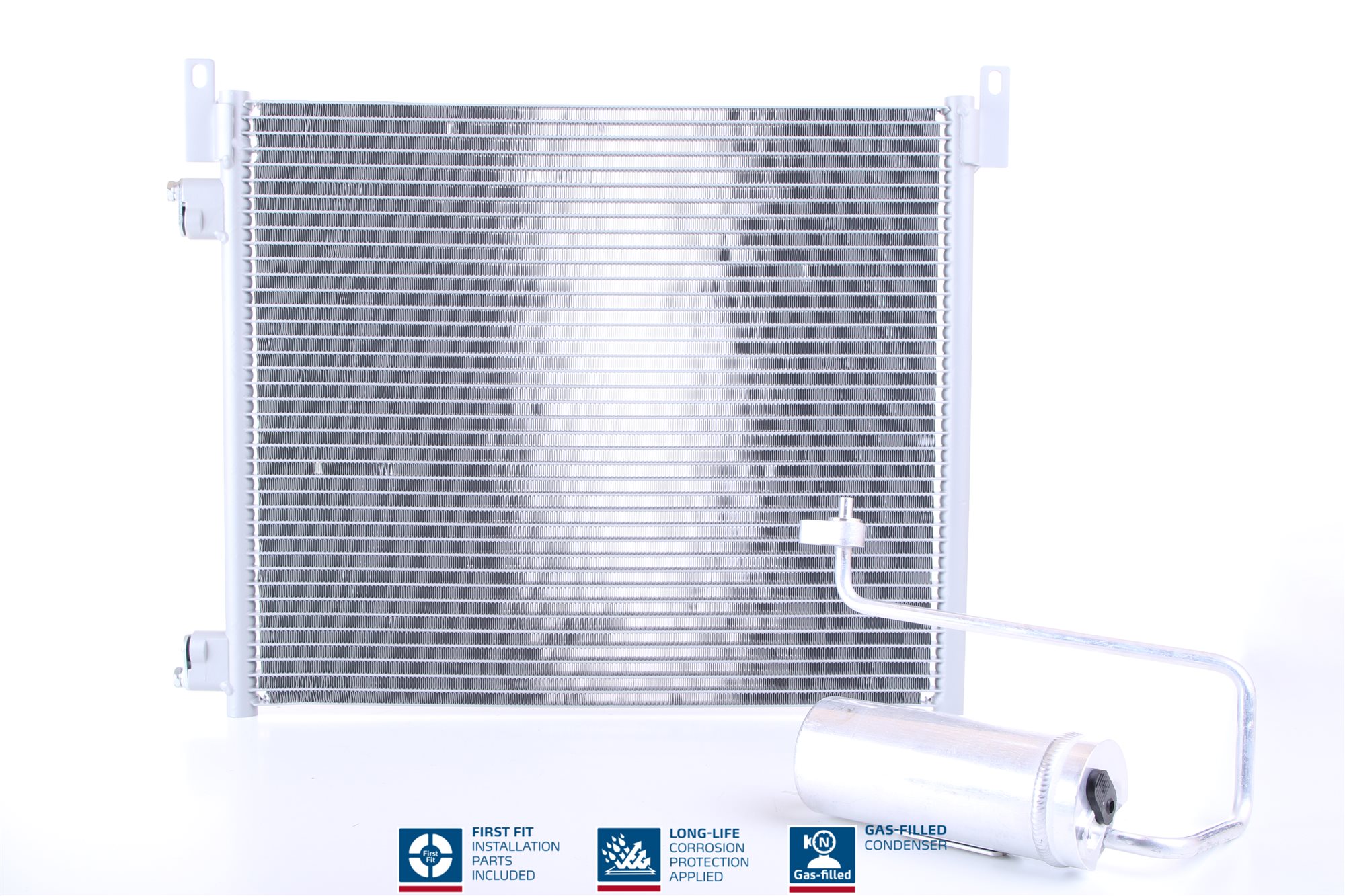 Condenser, air conditioning - 94805 NISSENS